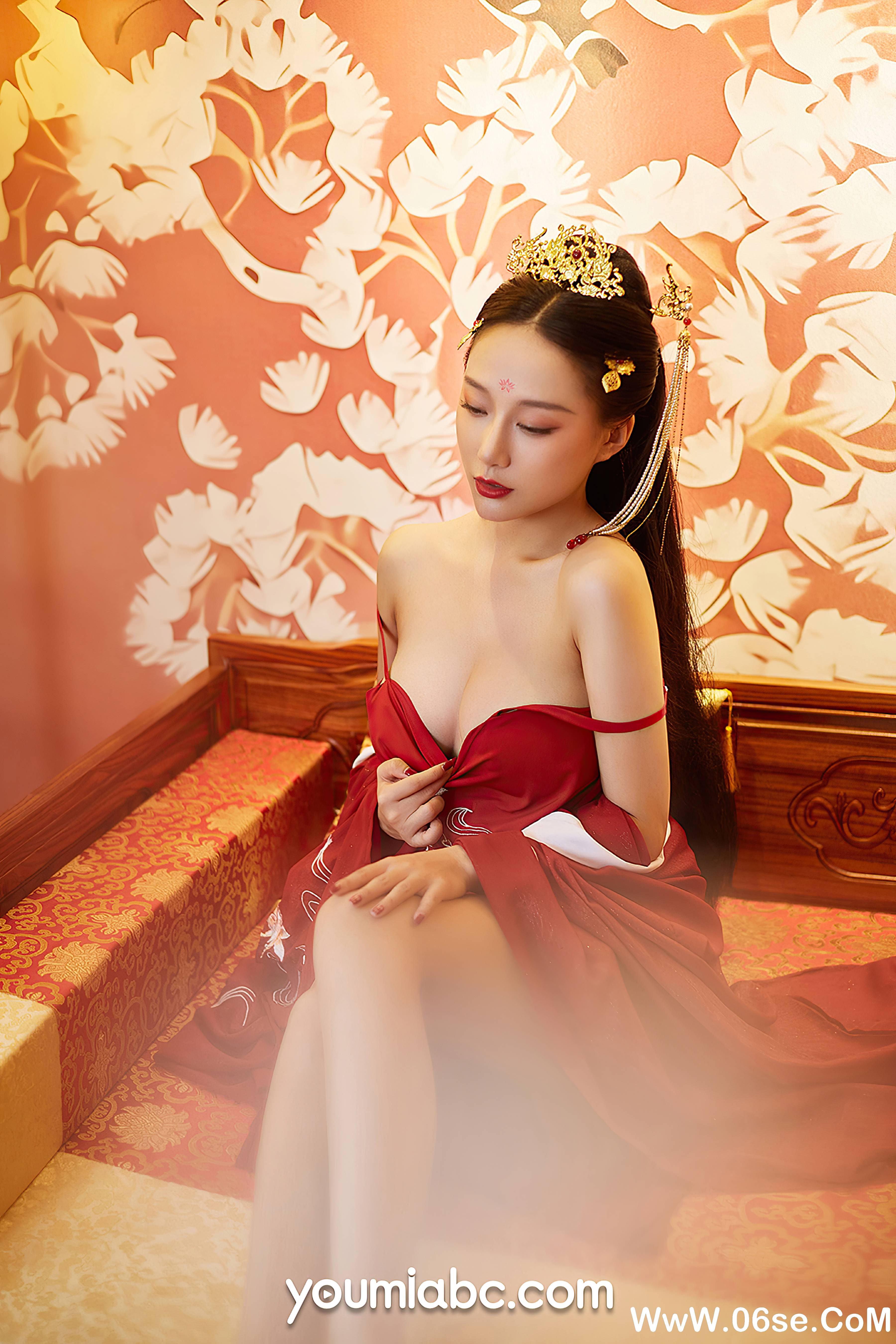 图片[14]-[YouMi尤蜜] 2021.01.15 盛世红颜 何嘉颖[31+1P615M]-六色网