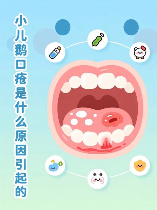 小儿鹅口疮是什么原因引起的