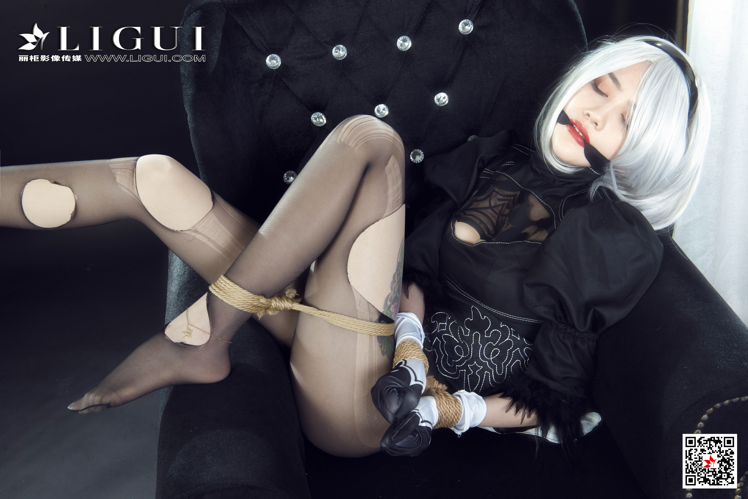 图片[49]-[Ligui丽柜] 2021.03.19 网络丽人 Model 甜甜-六色网