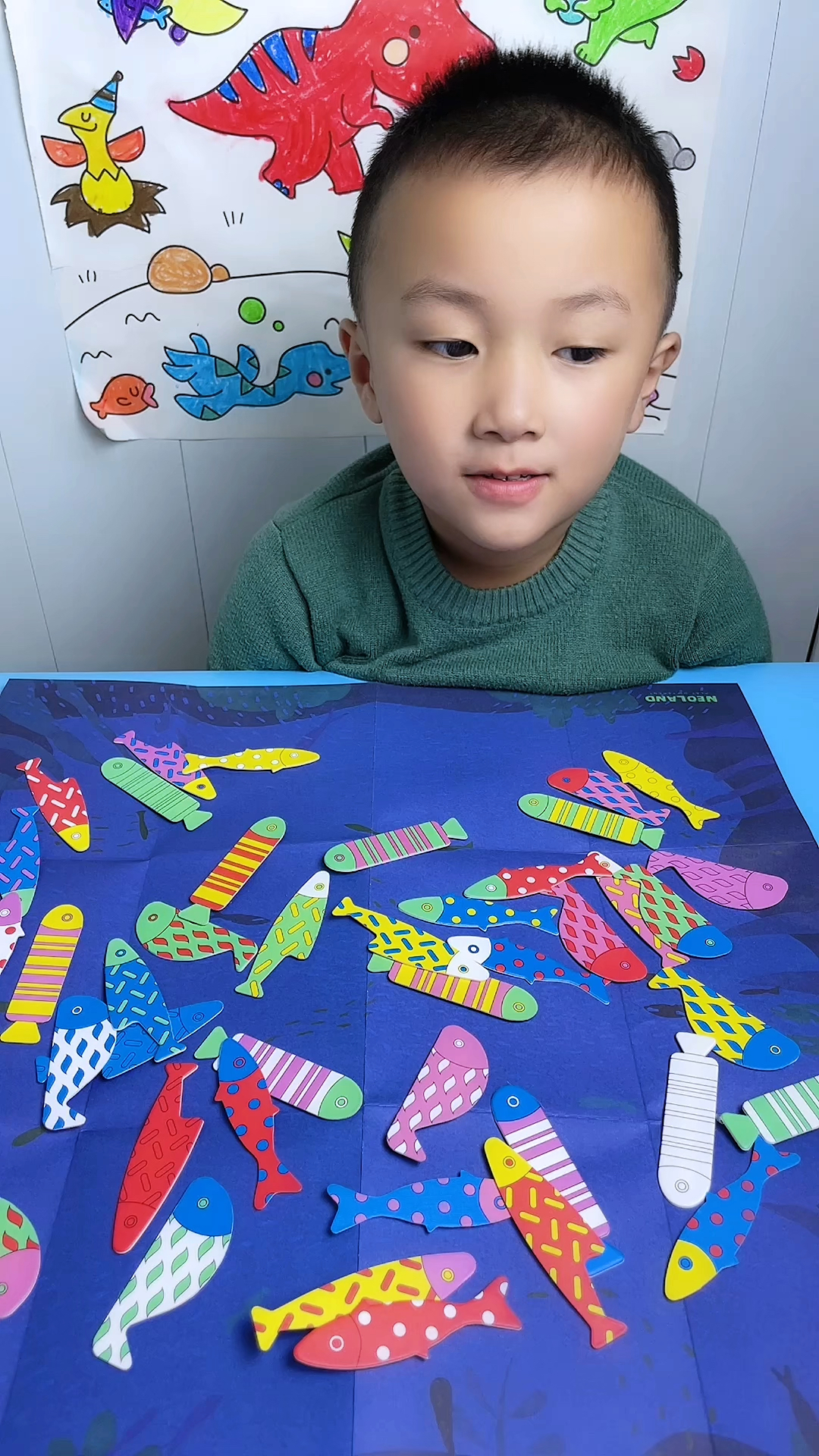 按颜色小小鱼