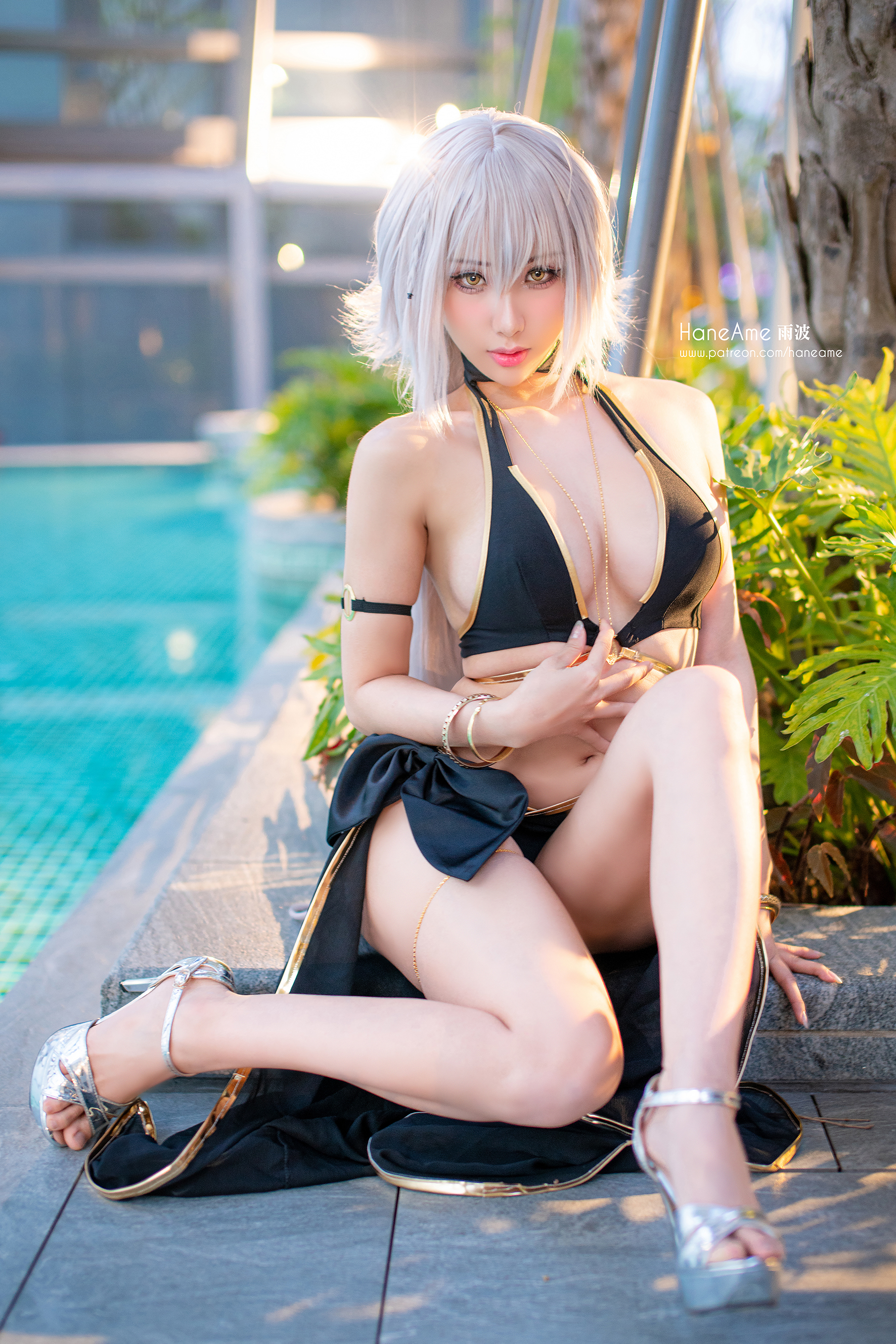 图片[10]-Hane Ame 雨波写真 NO.031 – 黑贞泳装[15P50M]-六色网