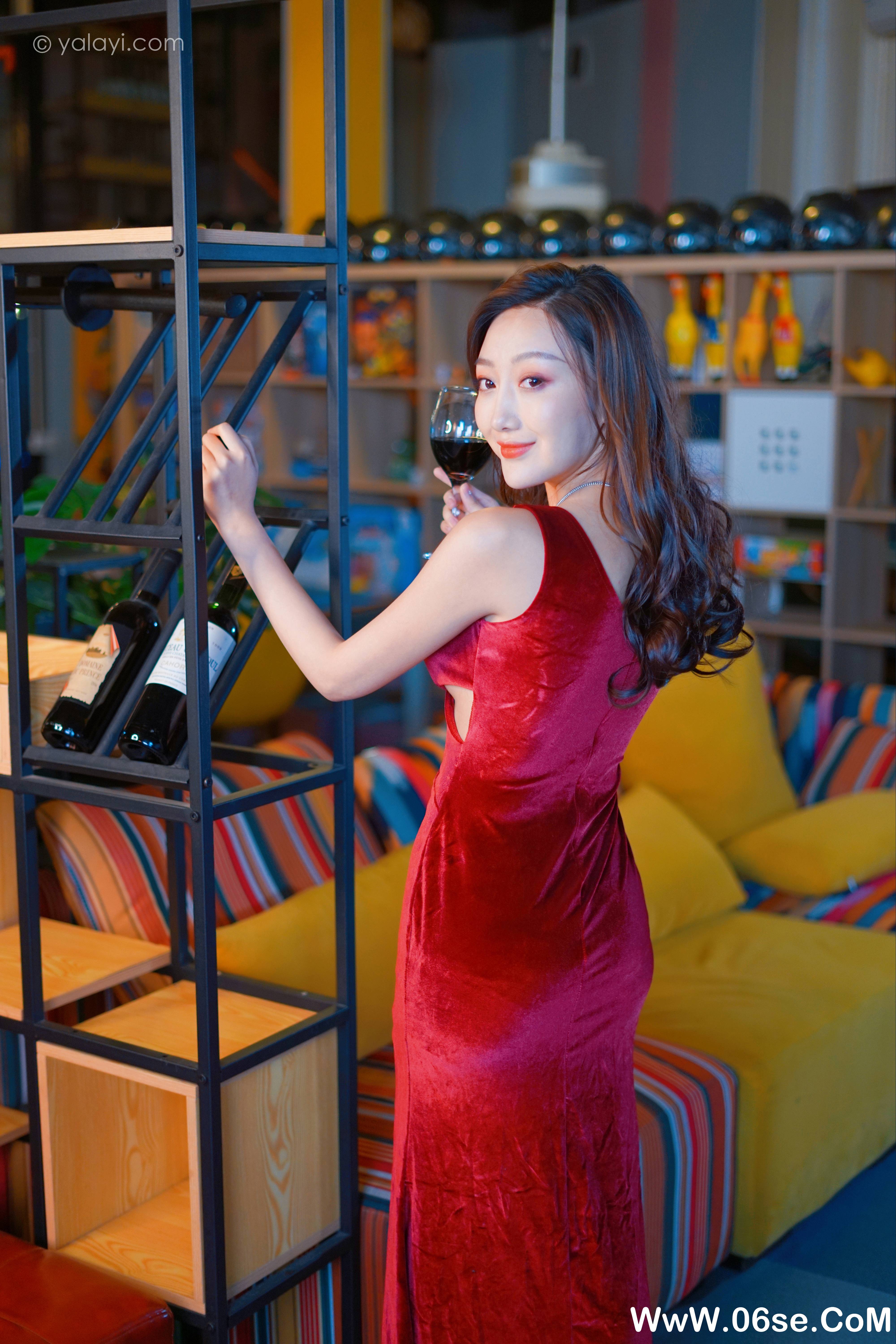 图片[28]-[YALAYI雅拉伊] 2021.12.16 NO.873 蕊思《美人一笑也倾城》[40+1P702M]-六色网