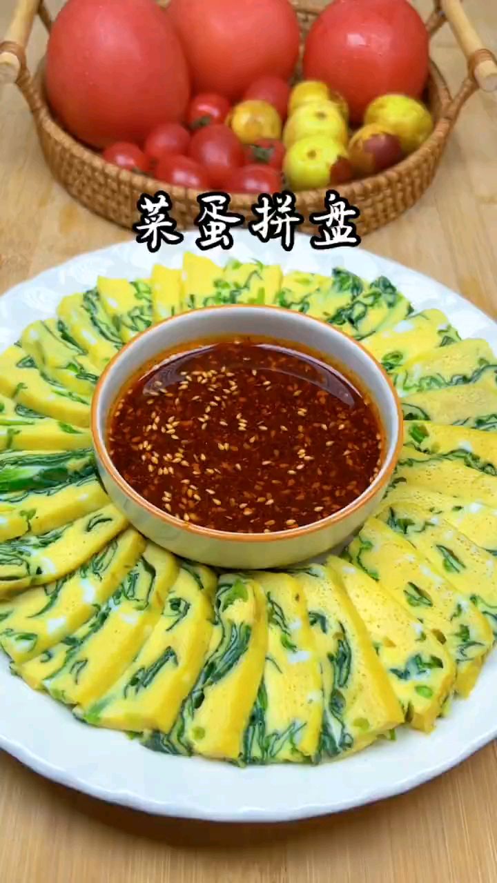 白菜鸡蛋小拼盘