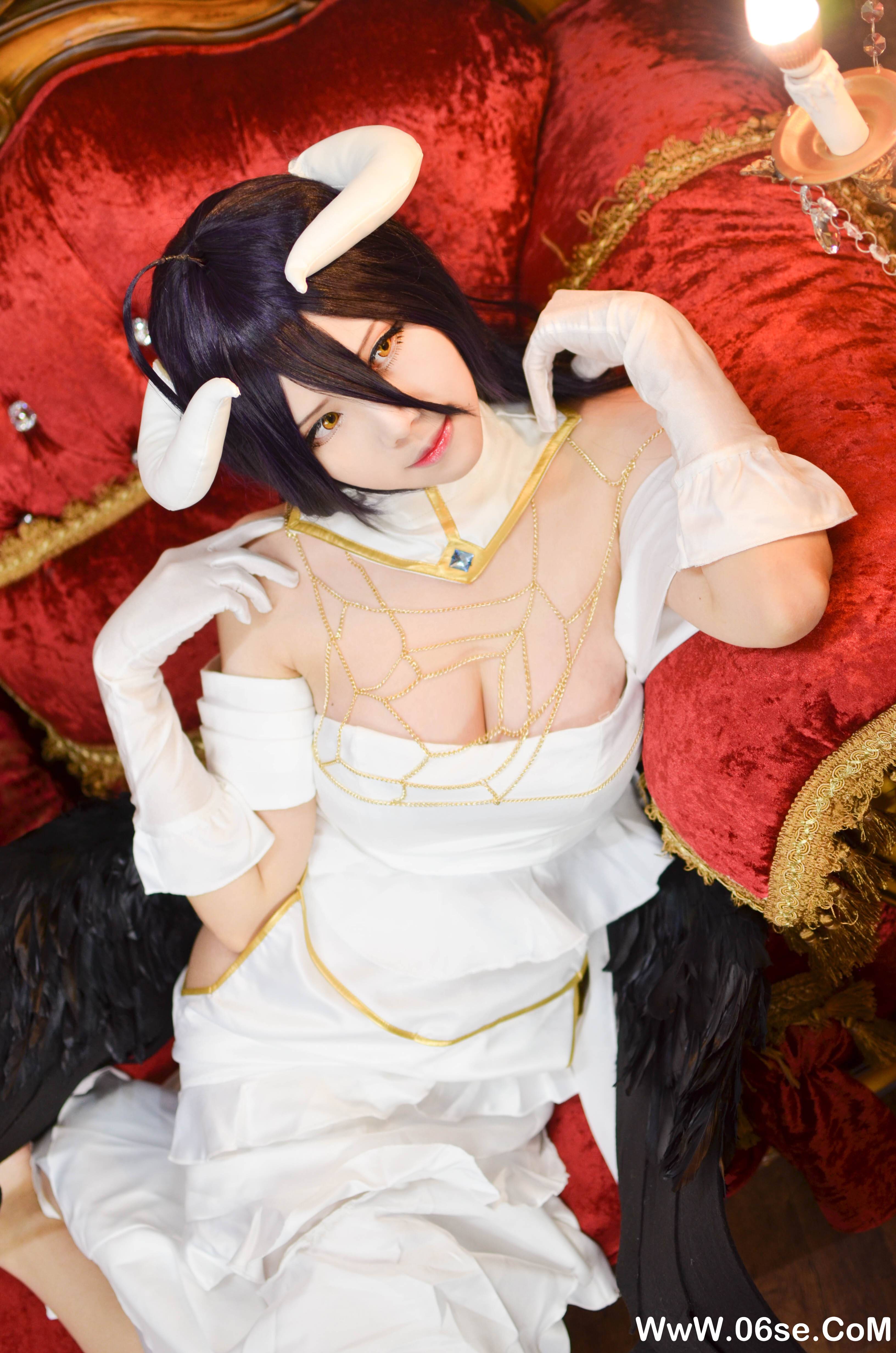 图片[32]-Coser萱-KaYa NO.083 – 《OVERLORD》アルベド Albedo[50P174M]-六色网