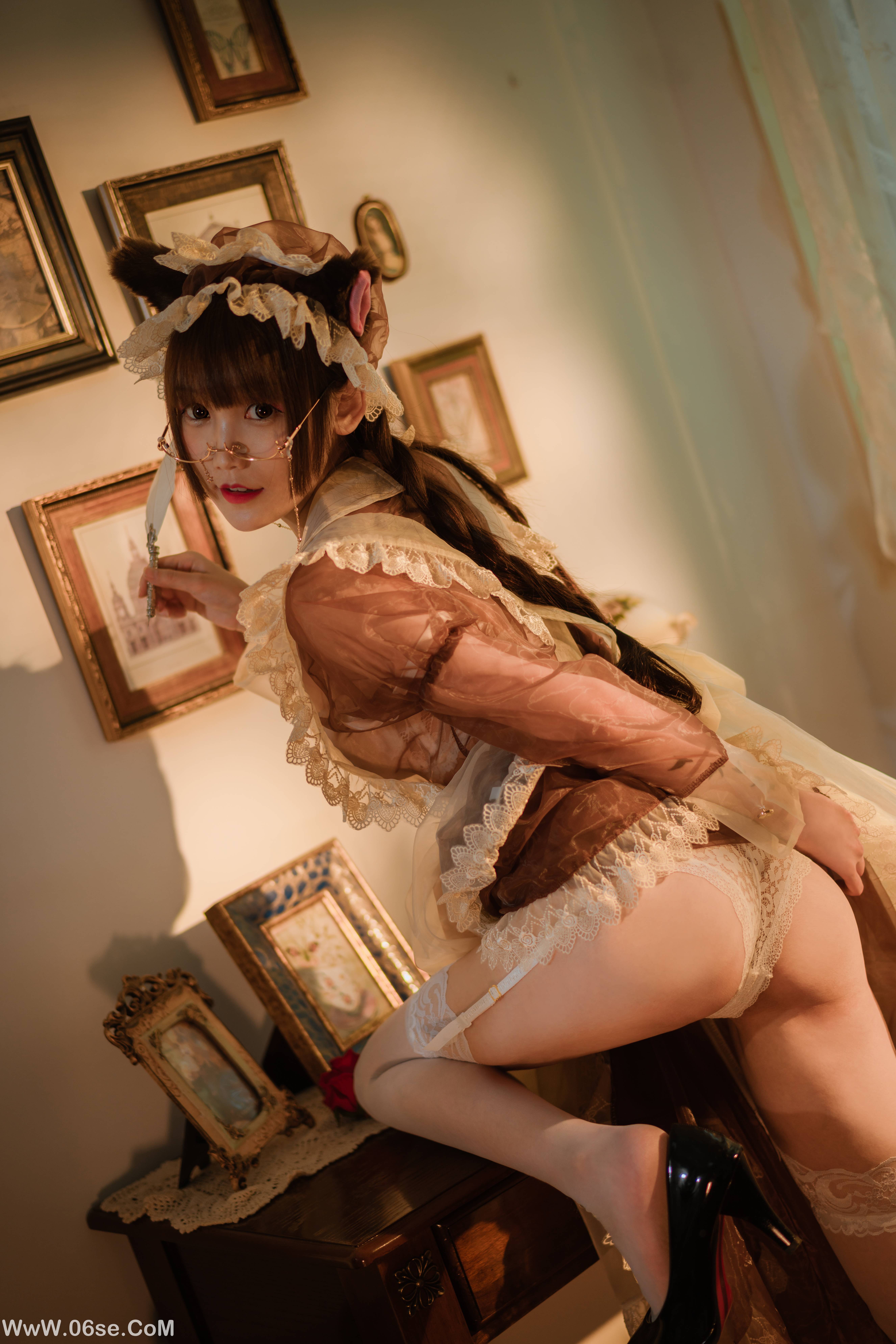 图片[44]-星野咪兔 NO.001 – 透明女仆 [58P870M]-六色网