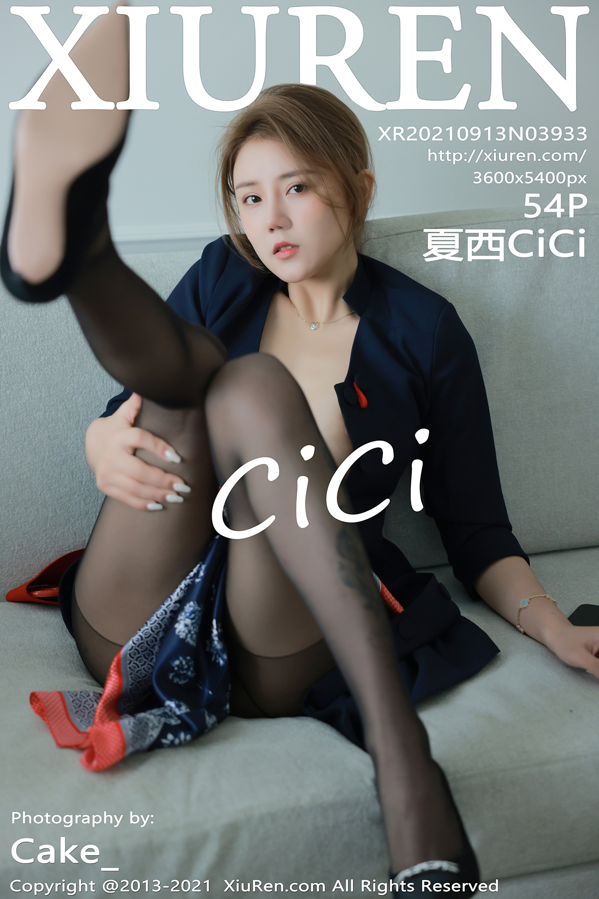 [XIUREN秀人网] 2021.09.13 NO.3933 夏西CiCi[54+1P493M]-六色网