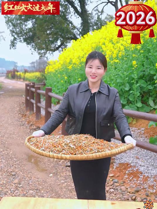 湖南淡水小鱼虾干无泥无沙不腥苦厨房快炒即食搭配酒水食用合适#年货节#