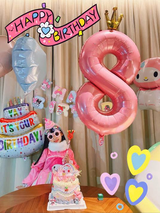 美乐蒂生日仪式感七岁拜拜,八岁你好啊!
