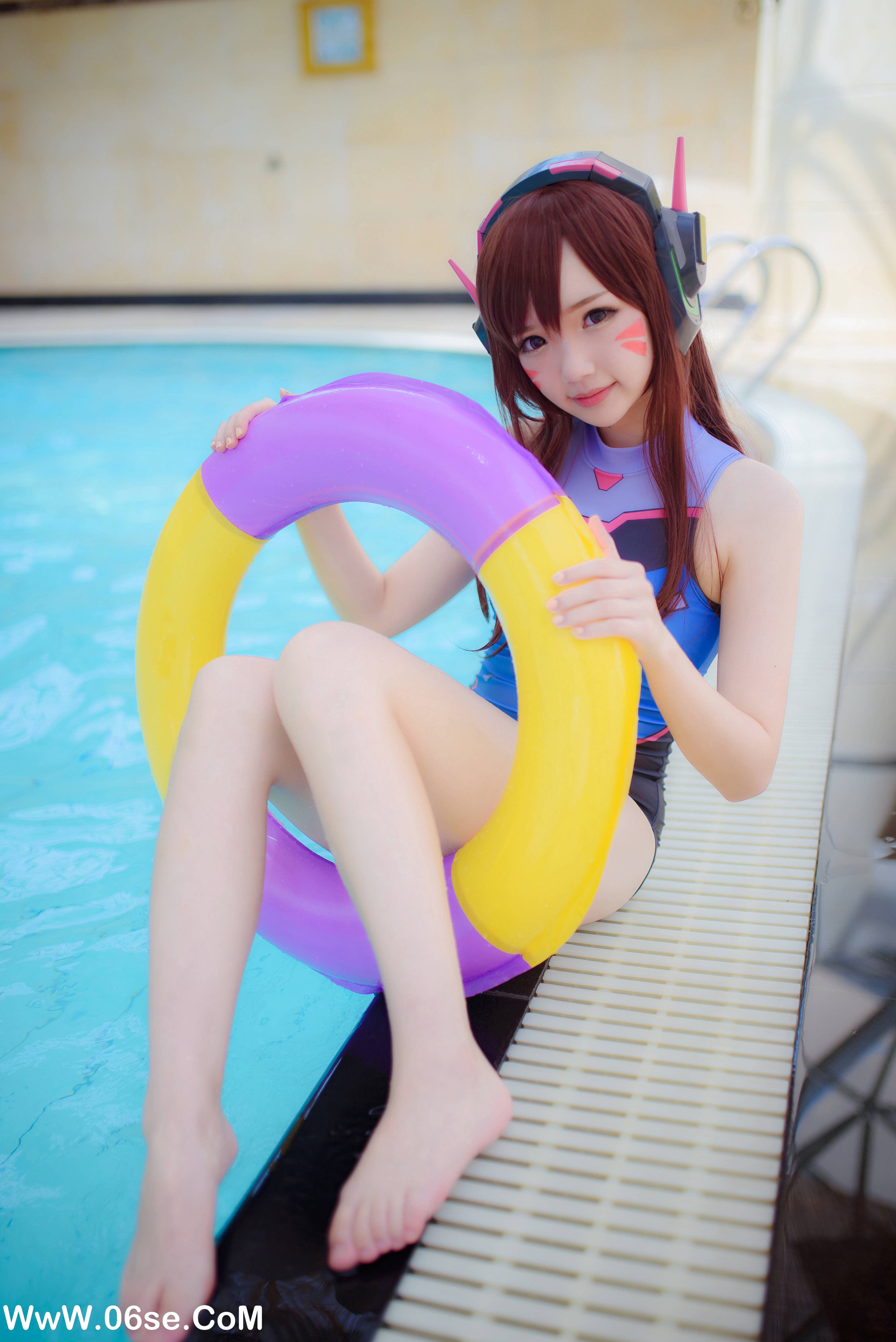 图片[10]-雪晴 – NO.008 Overwatch-D.Va水着写真 [31P269M]-六色网