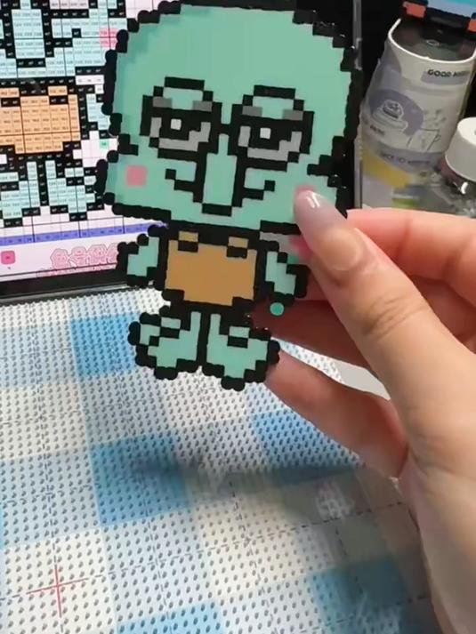 拼豆｜章鱼哥登场