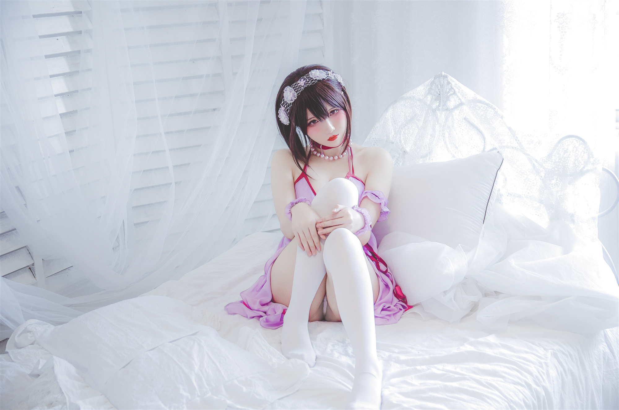 图片[15]-阿薰kaOri NO.009 – 加藤惠睡衣 [15P57M]-六色网
