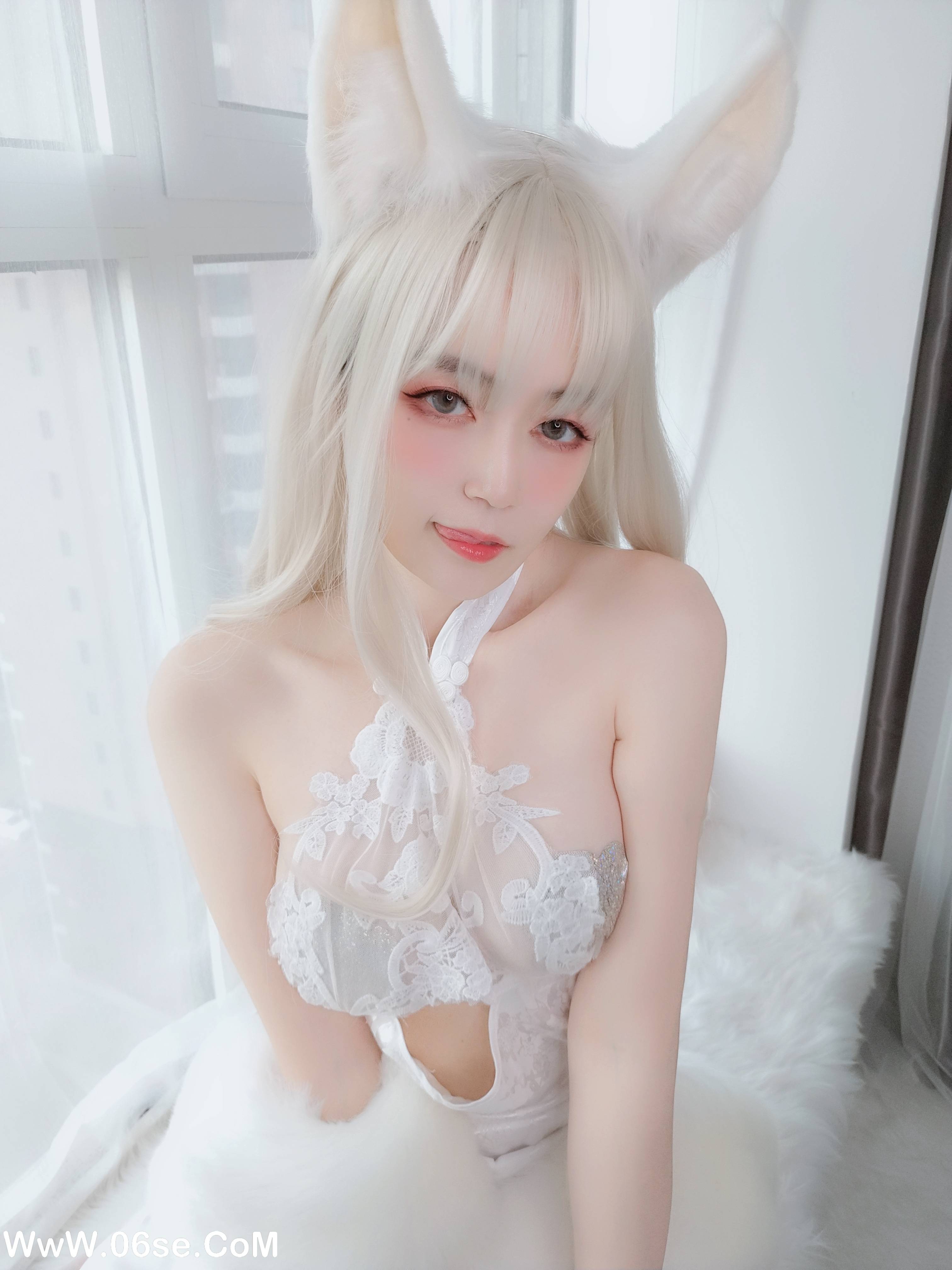 图片[52]-Coser小姐姐白银 NO.054 – 白兔[101P+6V683M]-六色网