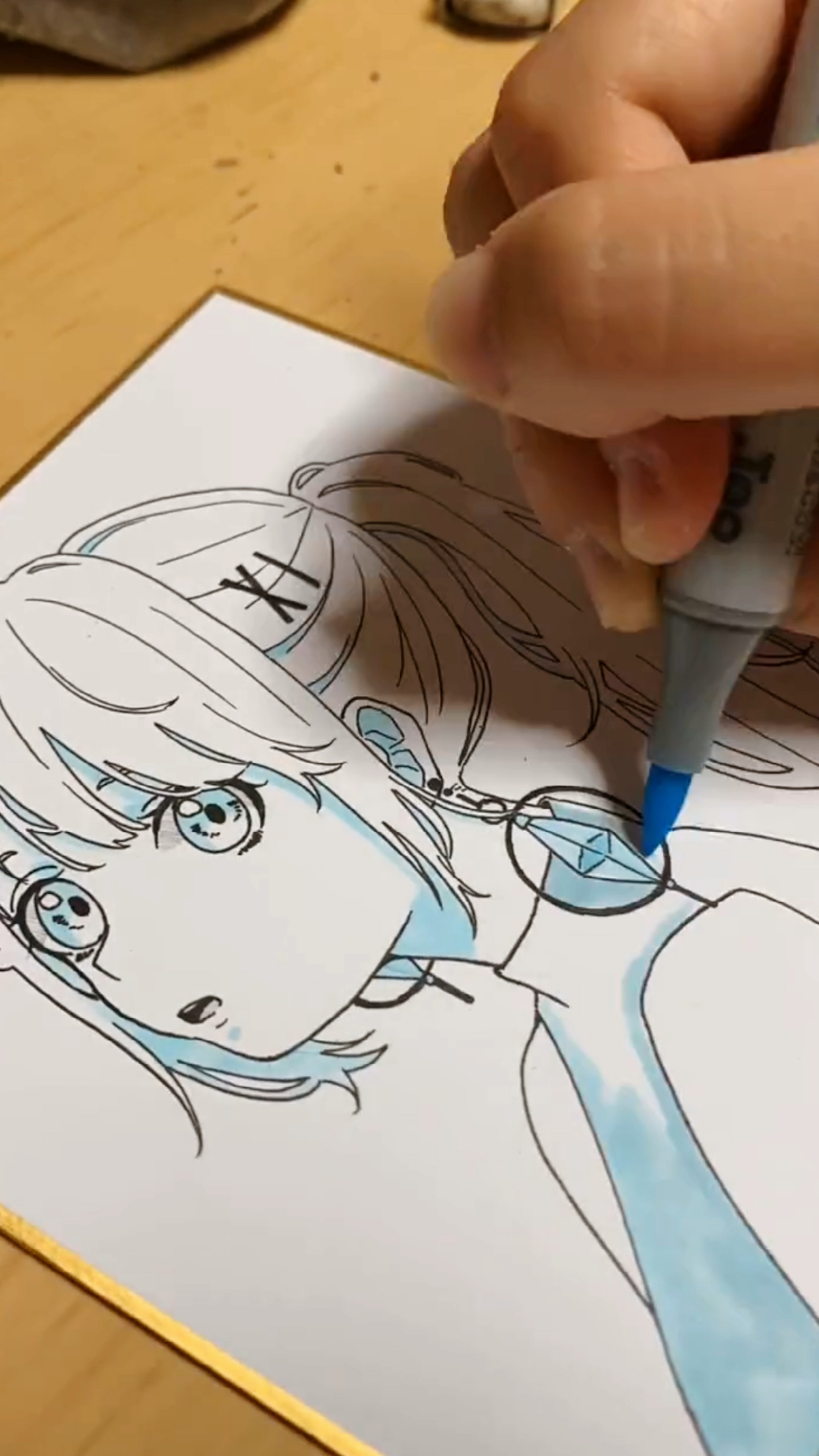 每日一画漫画人物绘画