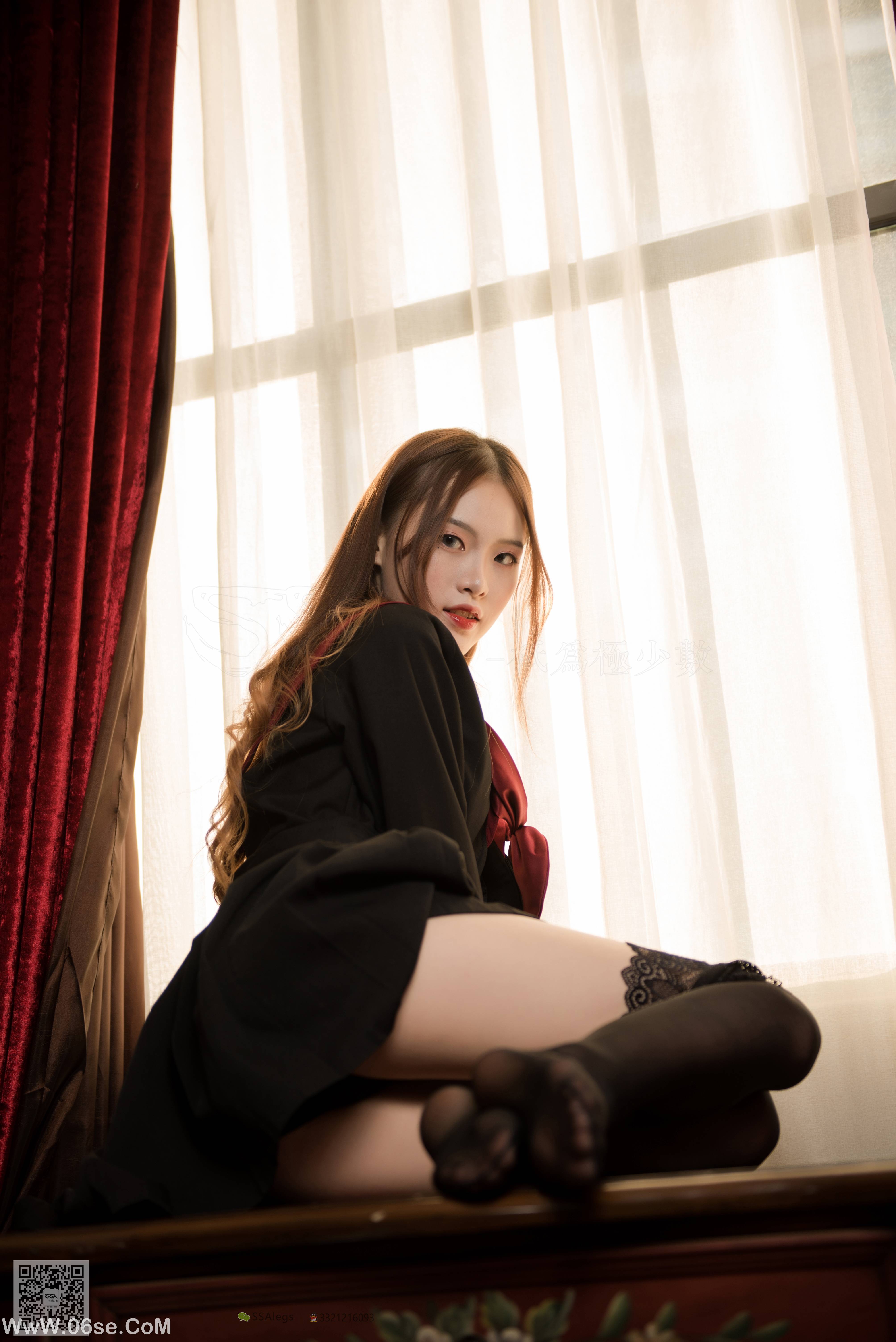 图片[54]-[SSA丝社] NO.011 琪琪 暗黑系萝莉少女的诱惑[99P1.03G]-六色网