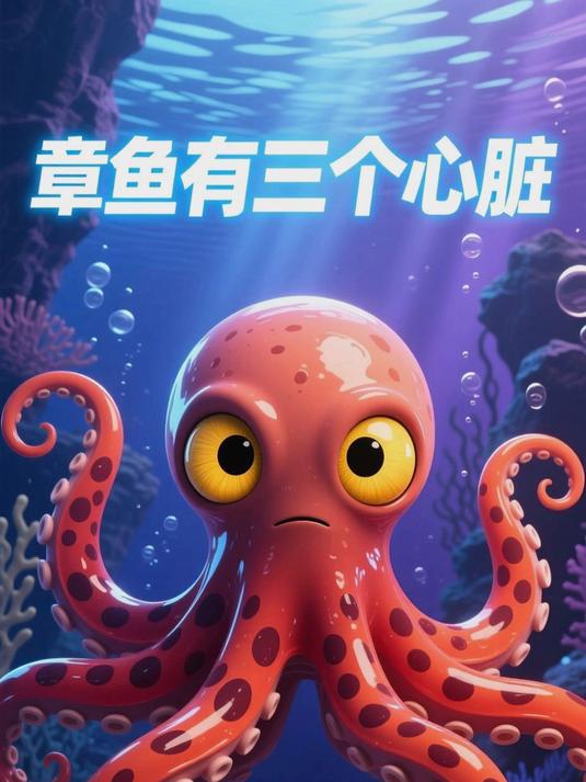 为什么章鱼有三个心脏?