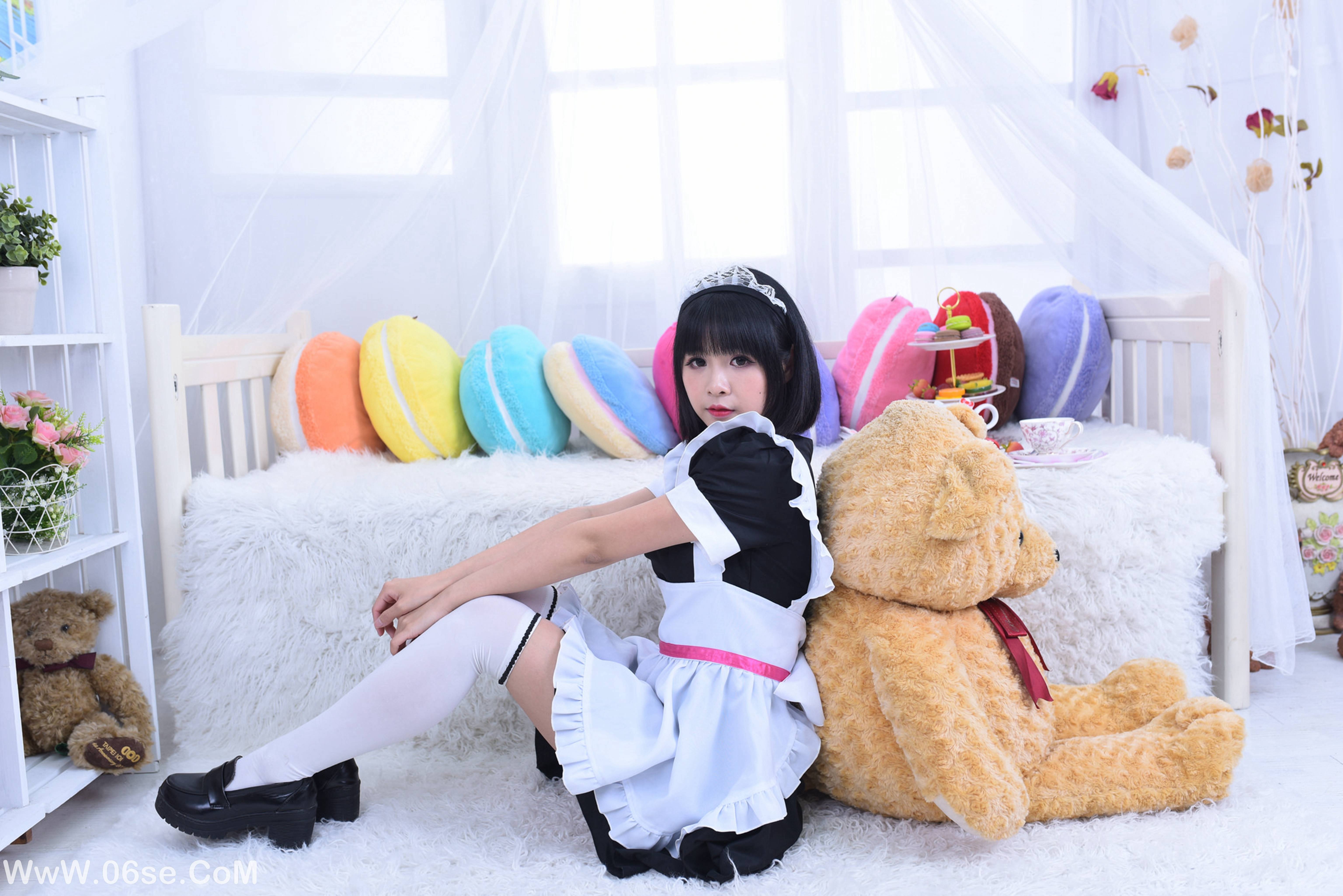 图片[4]-制服の女生 NO.004 海琳 护士与女仆[40P224M]-六色网