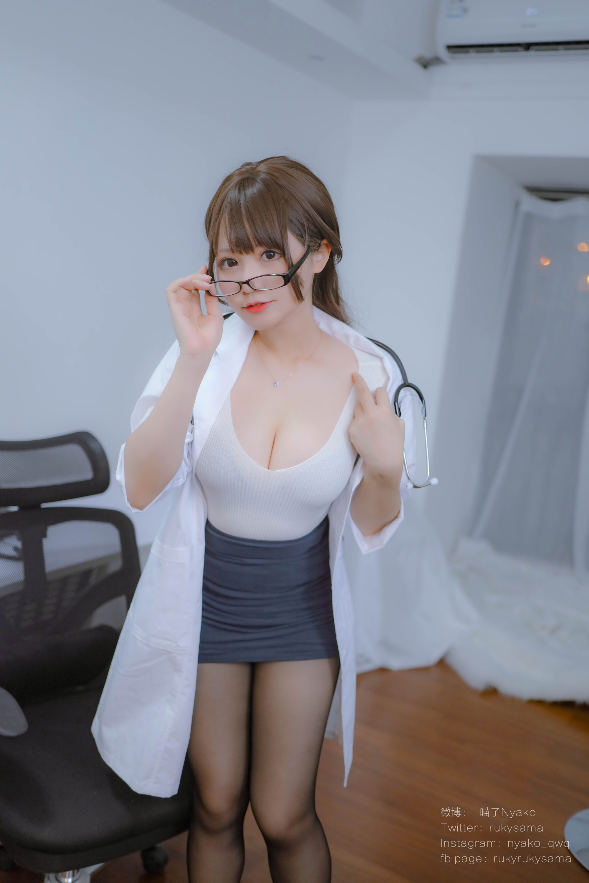 图片[30]-Nyako喵子 NO.026 – 秘密病栋[130P+2V882M]-六色网