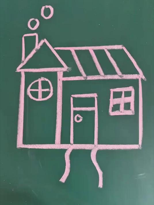 用数学算法画个小房子