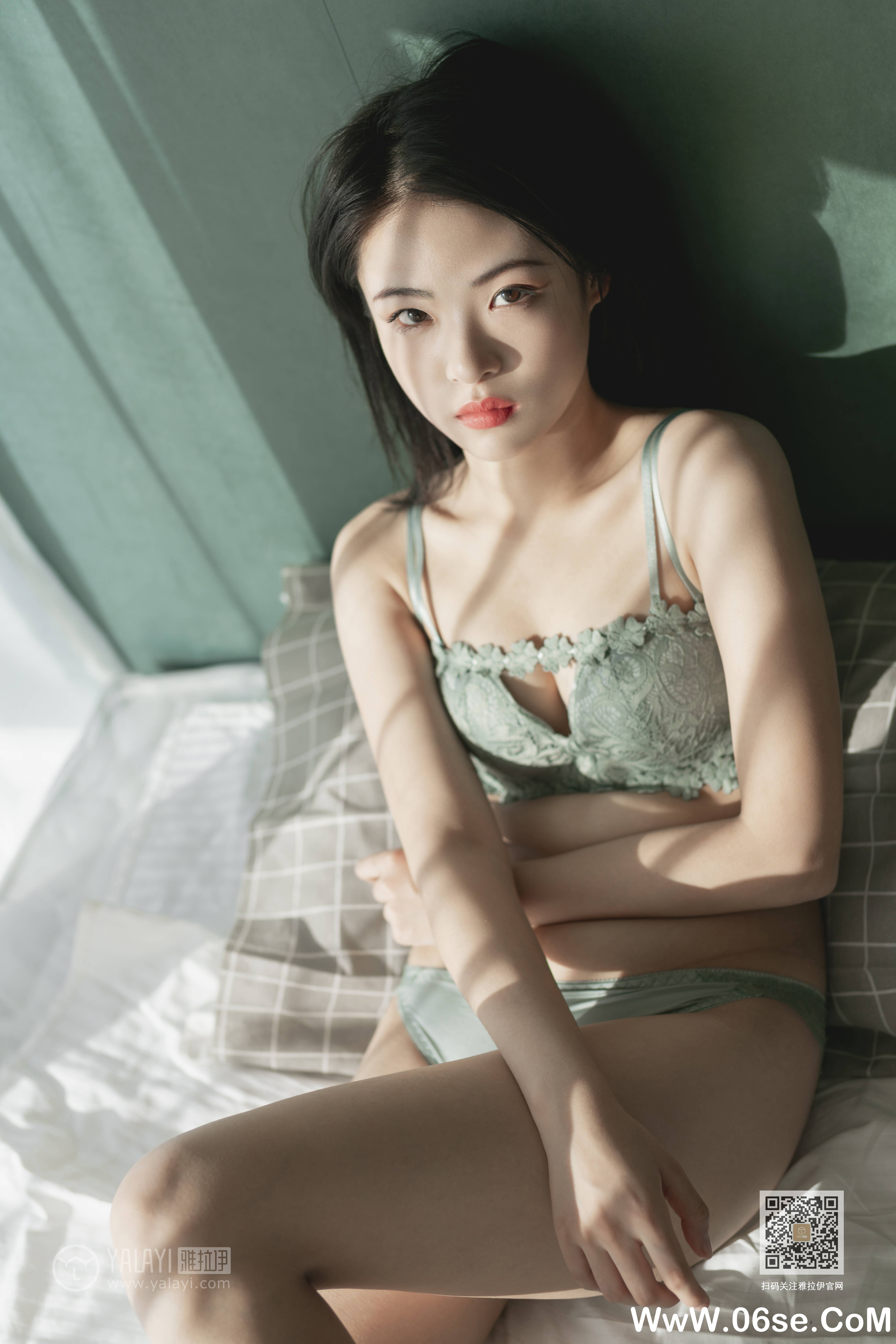 图片[7]-[YALAYI雅拉伊] 2019.12.11 NO.487 含嫣《翡翠女神》[48P+1P580M]-六色网
