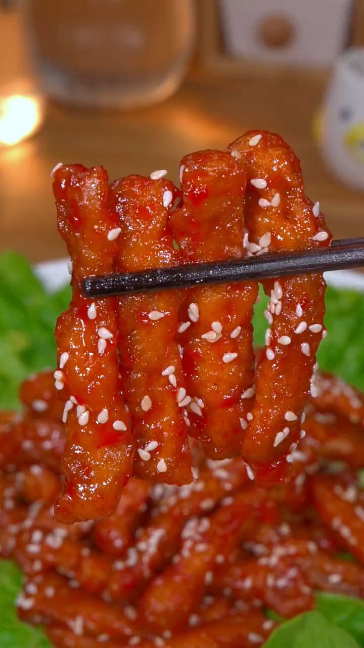 糖醋里脊肉的家常做法