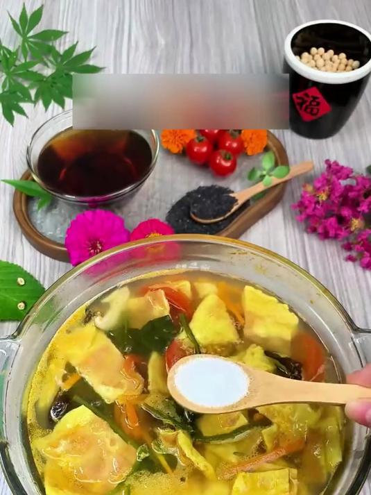 一碗补全能量!五行蔬菜汤,五色搭配养五脏