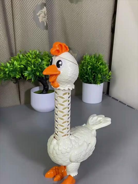 大公鸡还能穿上新衣服呢