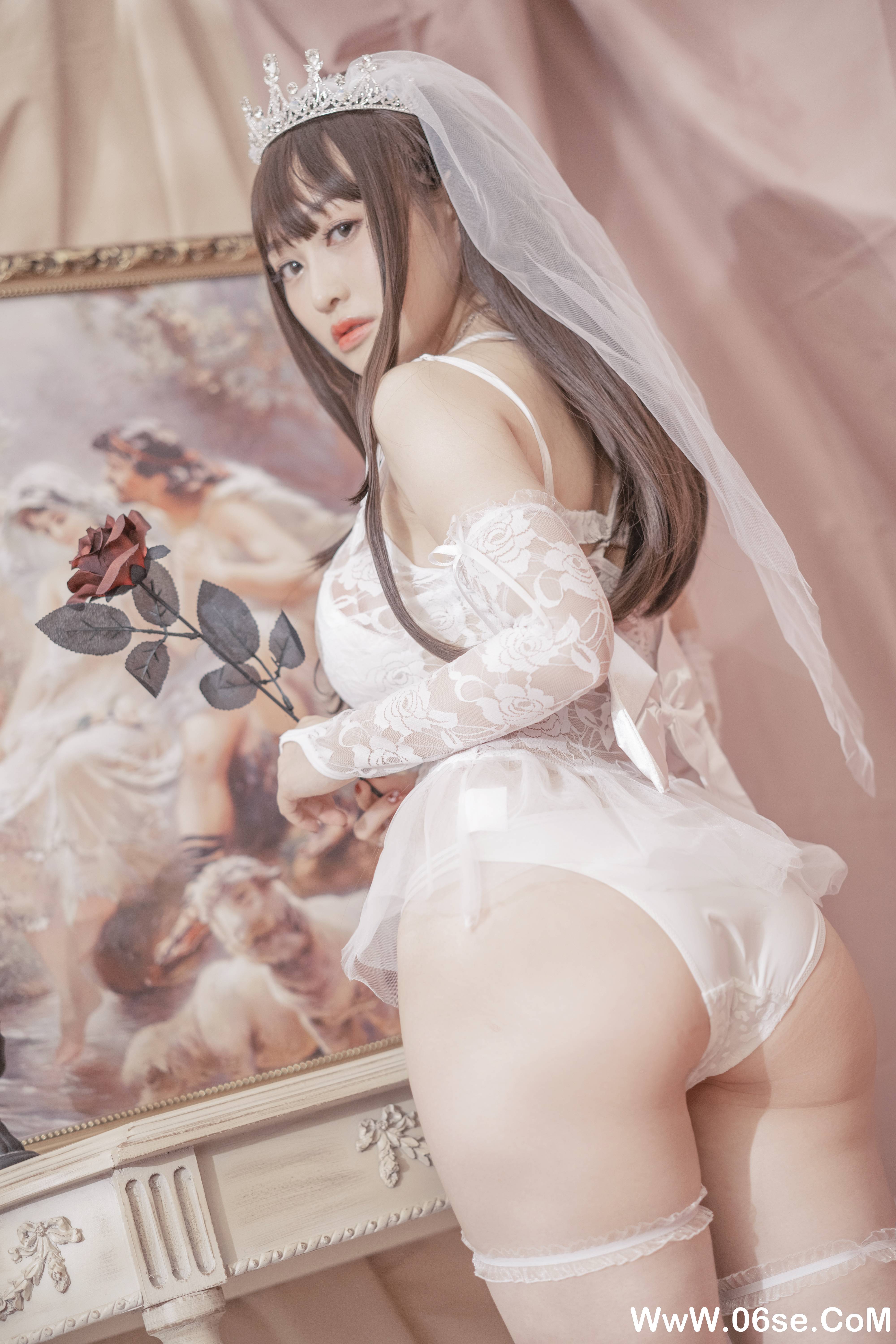 图片[7]-小何同学 – 052 尾巴婚纱 [30P313M]-六色网