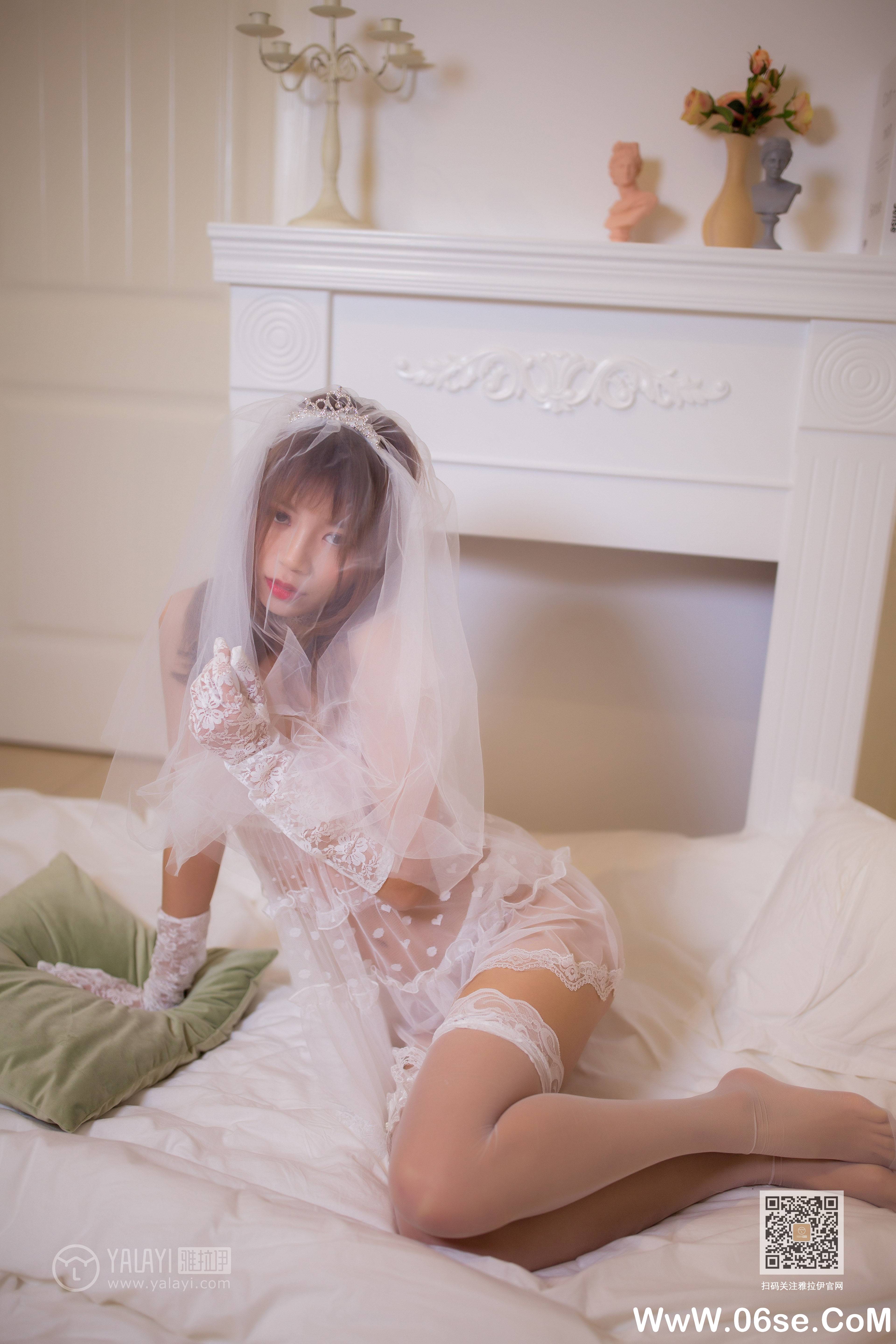 图片[38]-[YALAYI雅拉伊] 2020.01.18 NO.524 丽雅《情趣婚纱》[54P+1P322M]-六色网