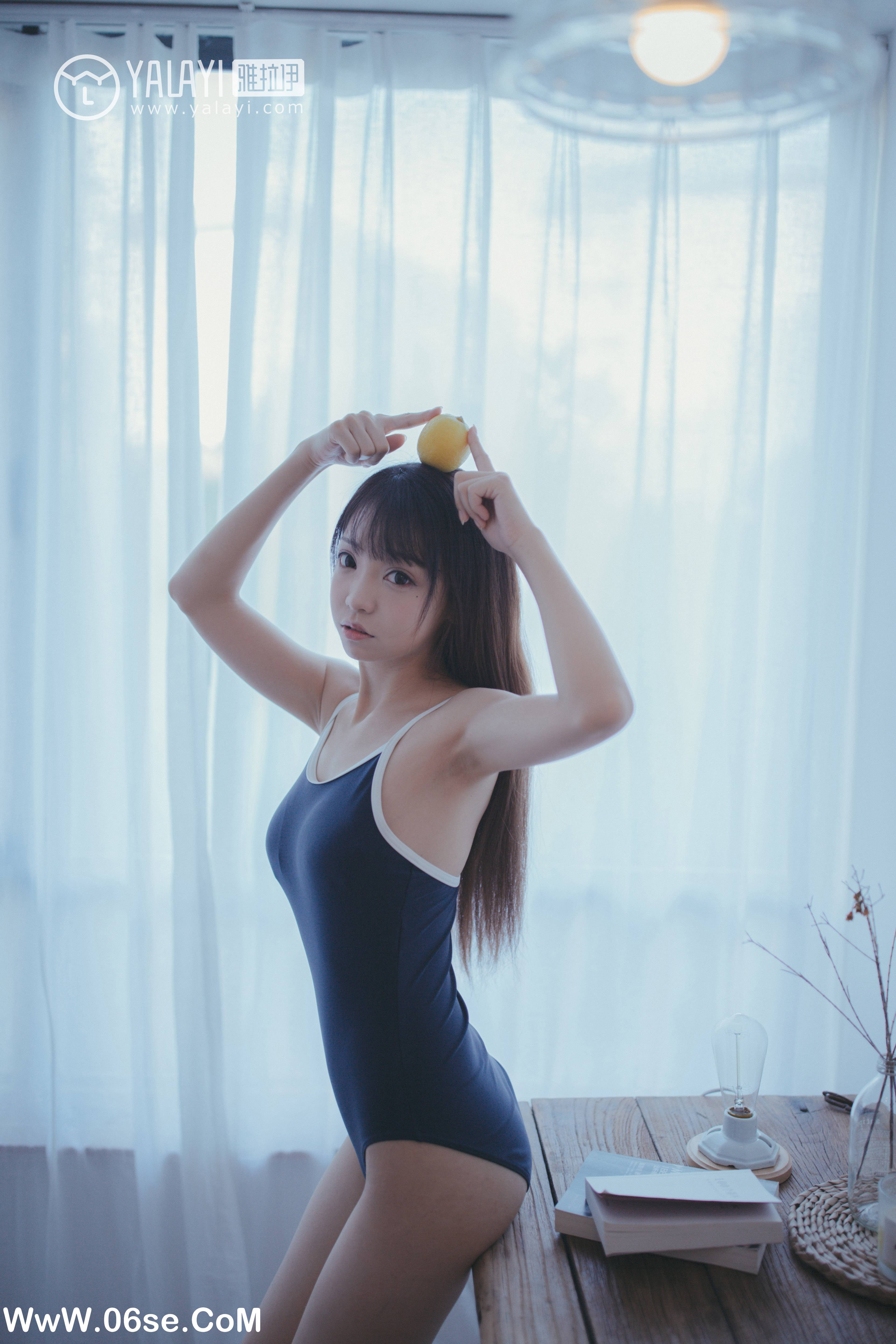 图片[5]-[YALAYI雅拉伊] NO.068 蓝帘幽梦 水花儿-六色网