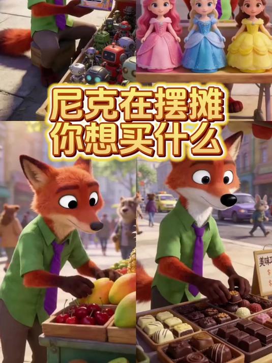 #疯狂动物城 #疯狂动物城2 #尼克 #儿童动画
