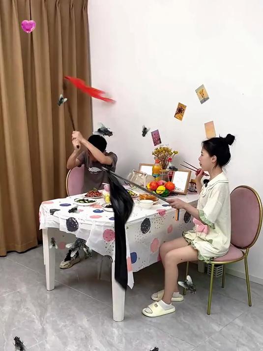 迷你菜罩叠放不占地,热天洗菜防蚊虫,便捷一夏超安逸