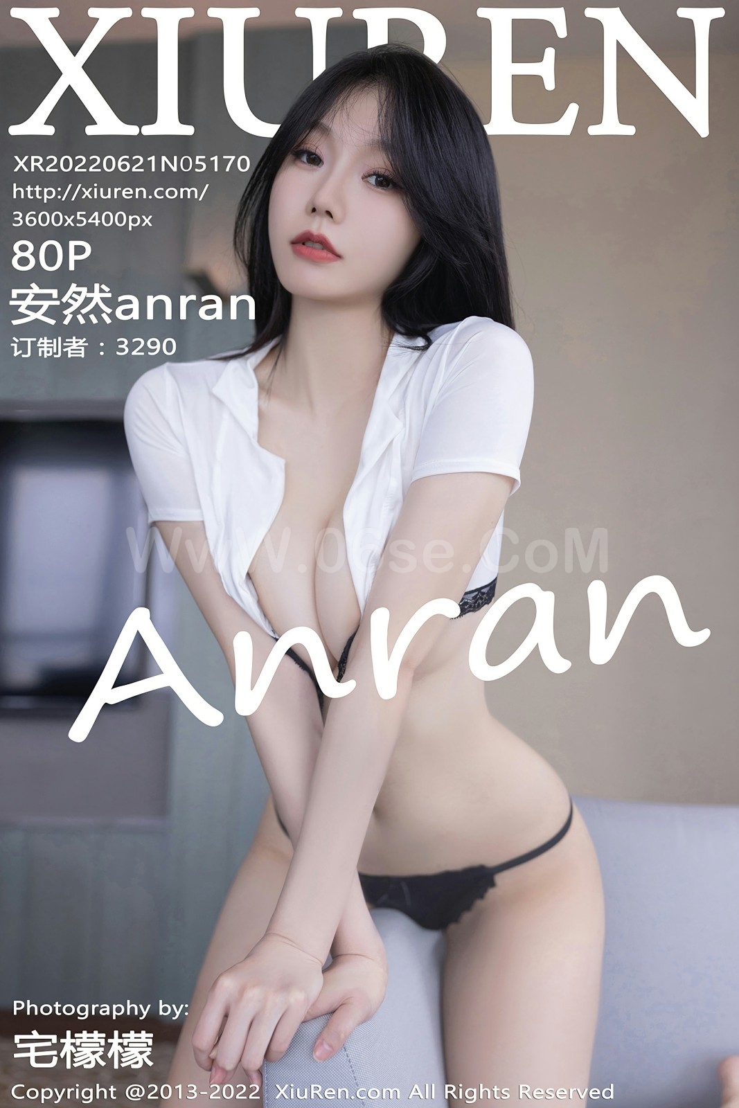 [XiuRen秀人网] 2022.06.21 No.5170 安然anran-六色网