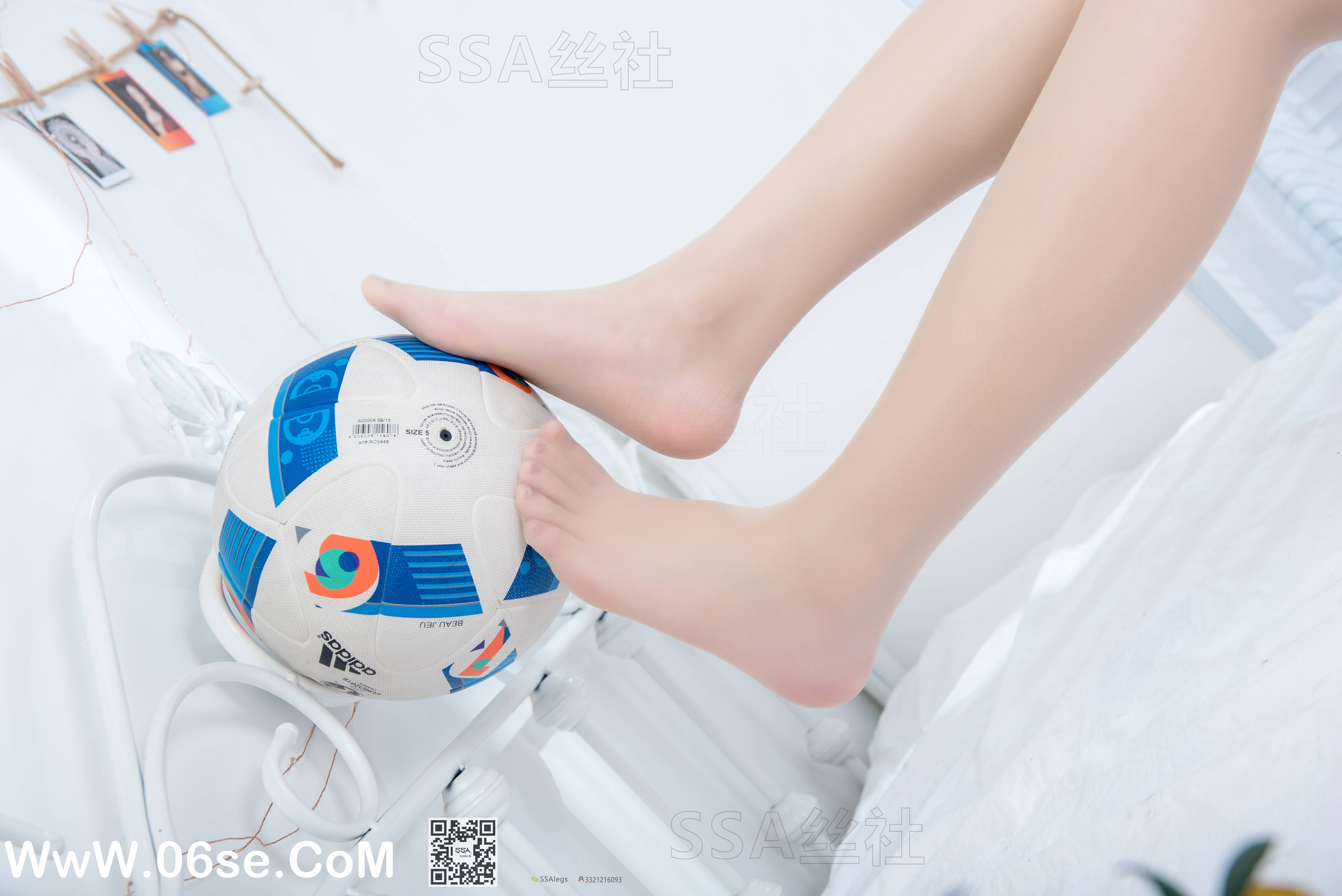图片[114]-[SSA丝社] NO.086 大大 白色足球宝贝[150P1.40G]-六色网