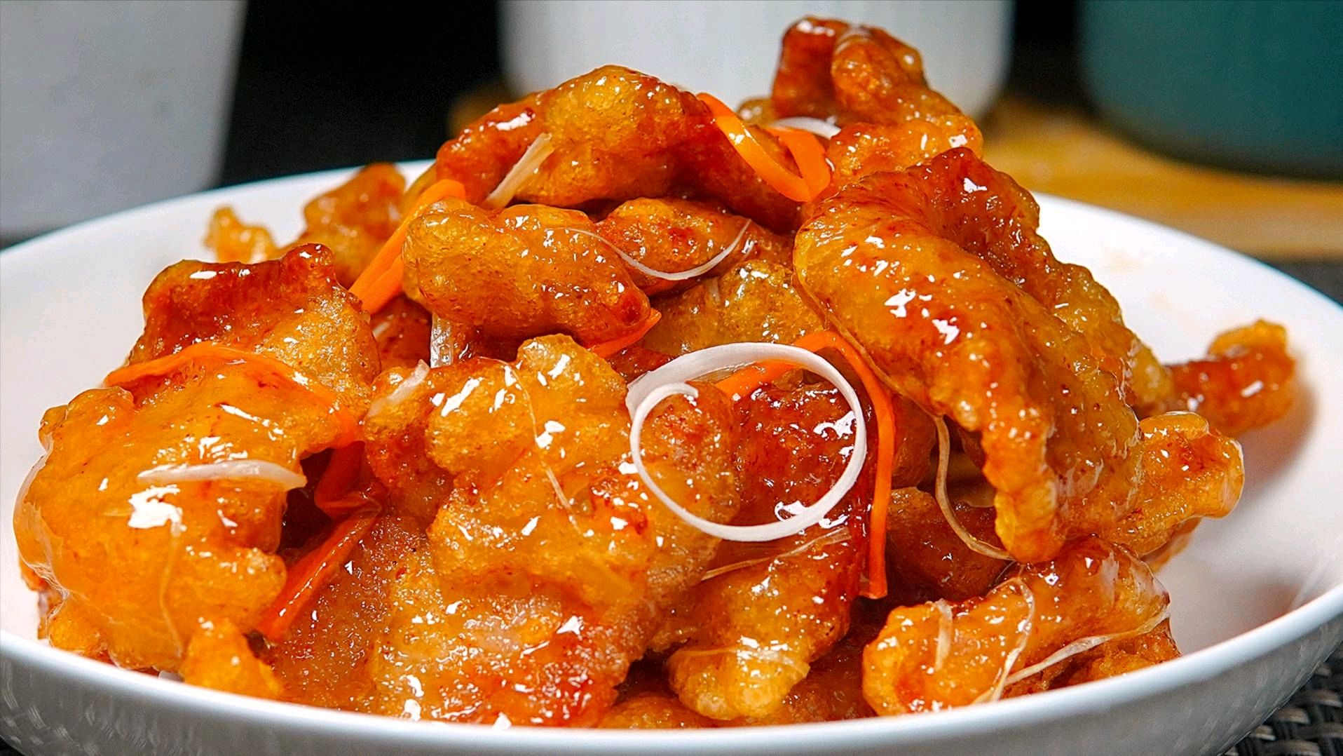 厨师长教你:“锅包肉”的正宗做法,口味可以灵活运用,先收藏了@百度动态 @好看视频创作者中