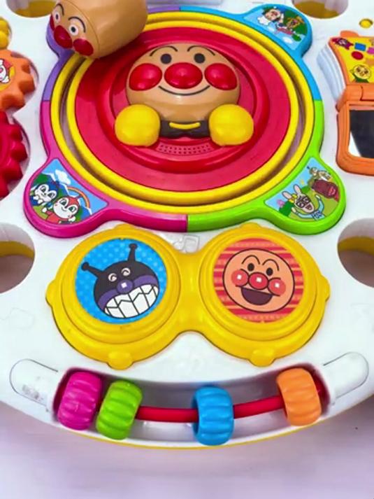 #优质视频激励计划#玩面包超人的大圆盘来咯，太适合我外甥女了