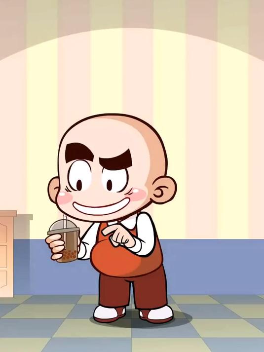 唐唐冷知识：熊孩子喝奶茶的搞笑行为大赏，第三个超好玩！