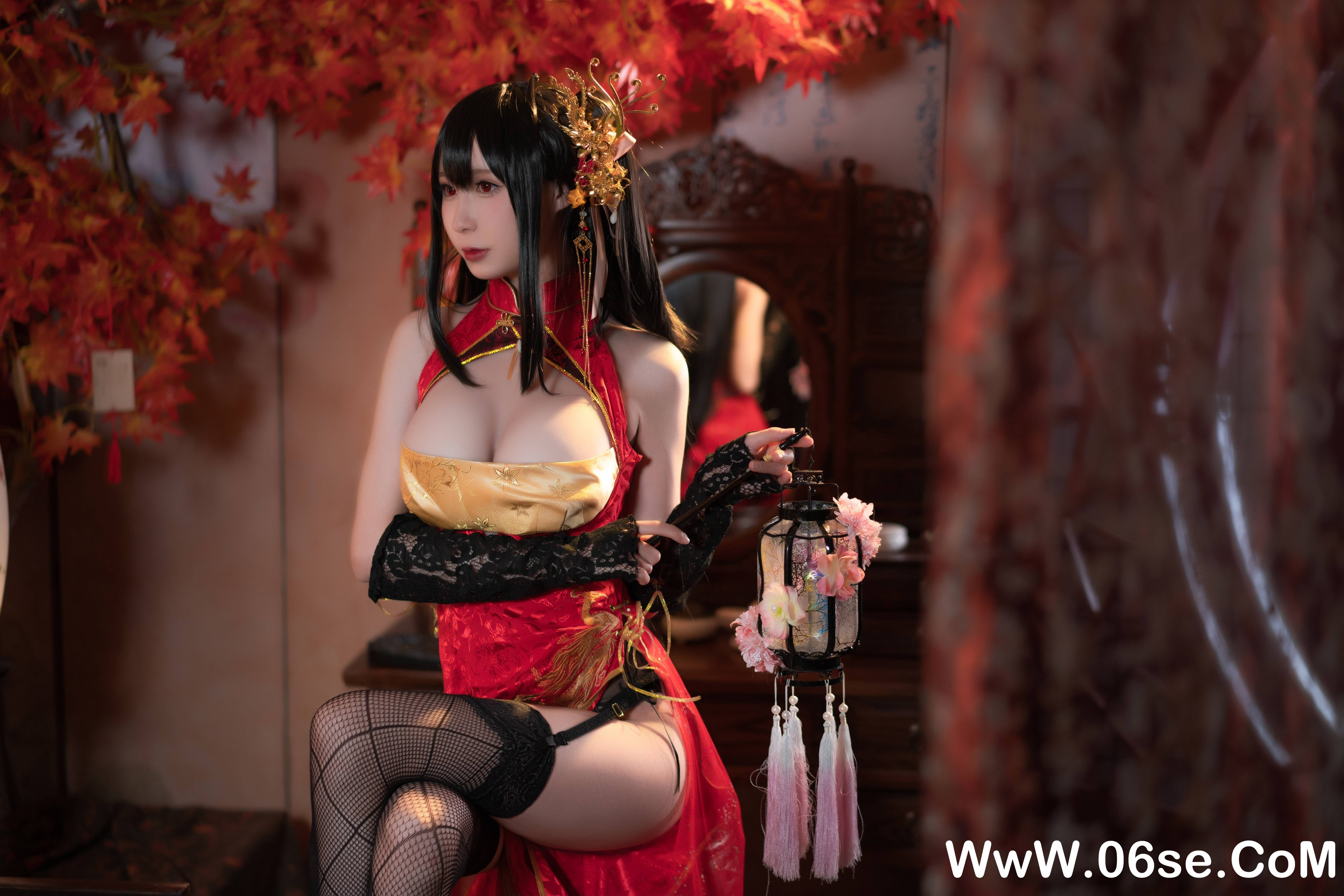 图片[17]-西园寺南歌写真 NO.008 – 大凤 旗袍[35P163M]-六色网