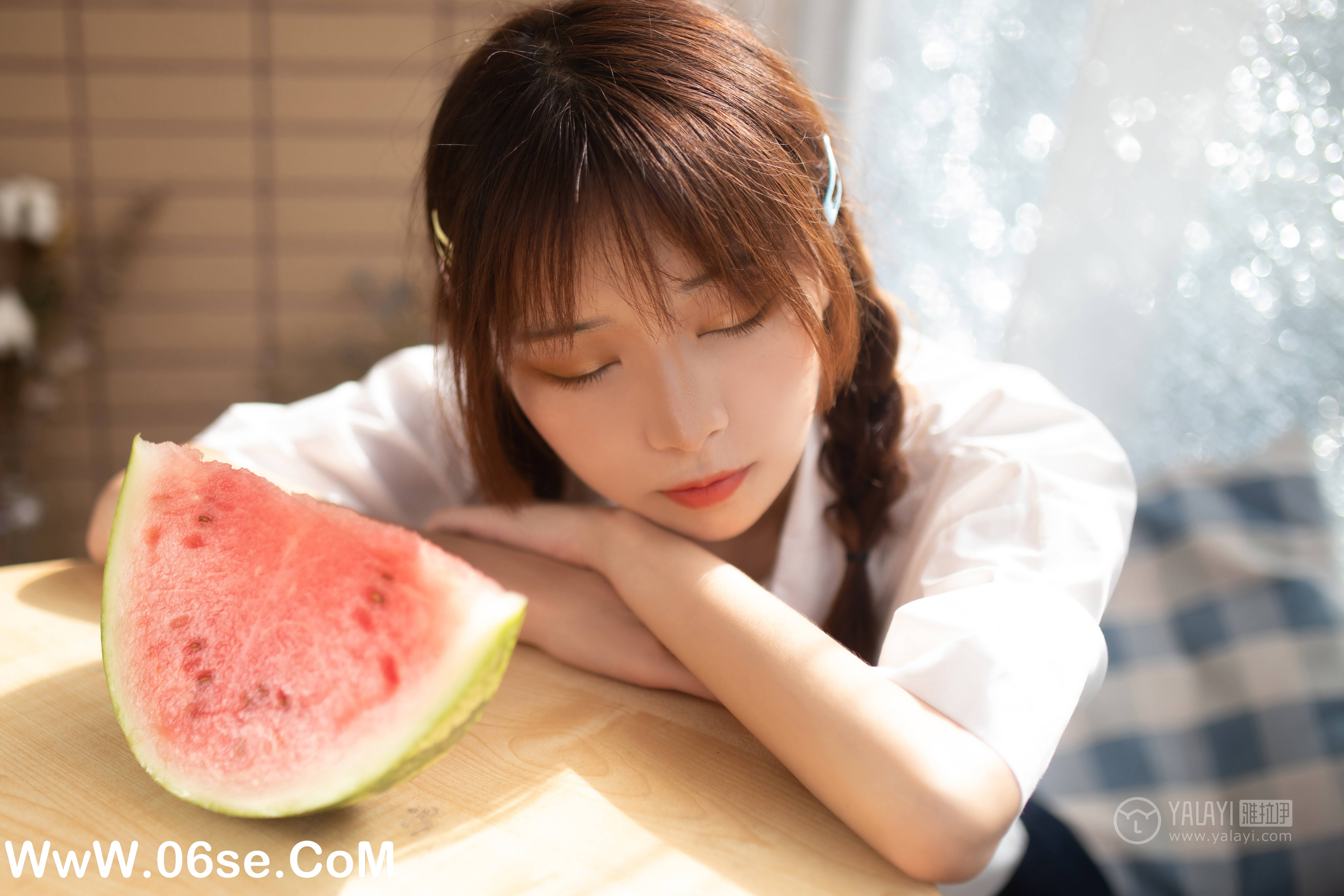 图片[27]-[YALAYI雅拉伊] No.342 与她的夏日恋爱 暄暄-六色网