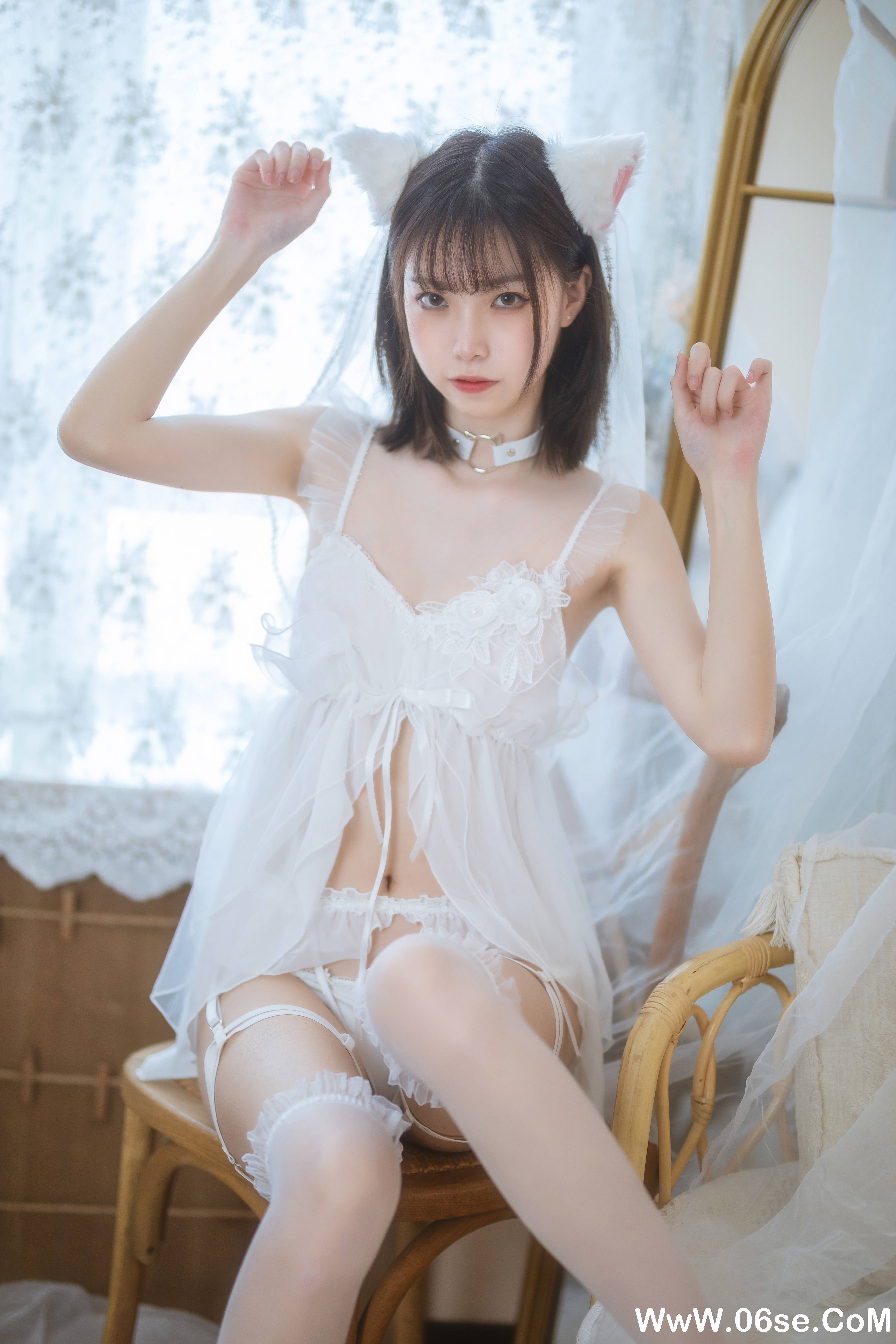 图片[19]-许岚 NO.003 — 少女白色裙[41P627M]-六色网