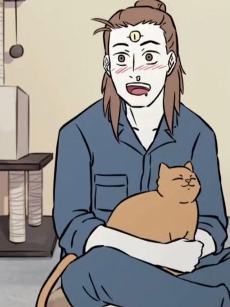 非人哉:杨戬舍不得离开猫咪去看病,让大士给他治感冒太逗