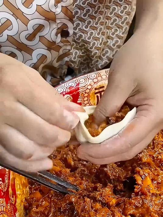 毛肚馅的包子你吃过么,味道还挺好