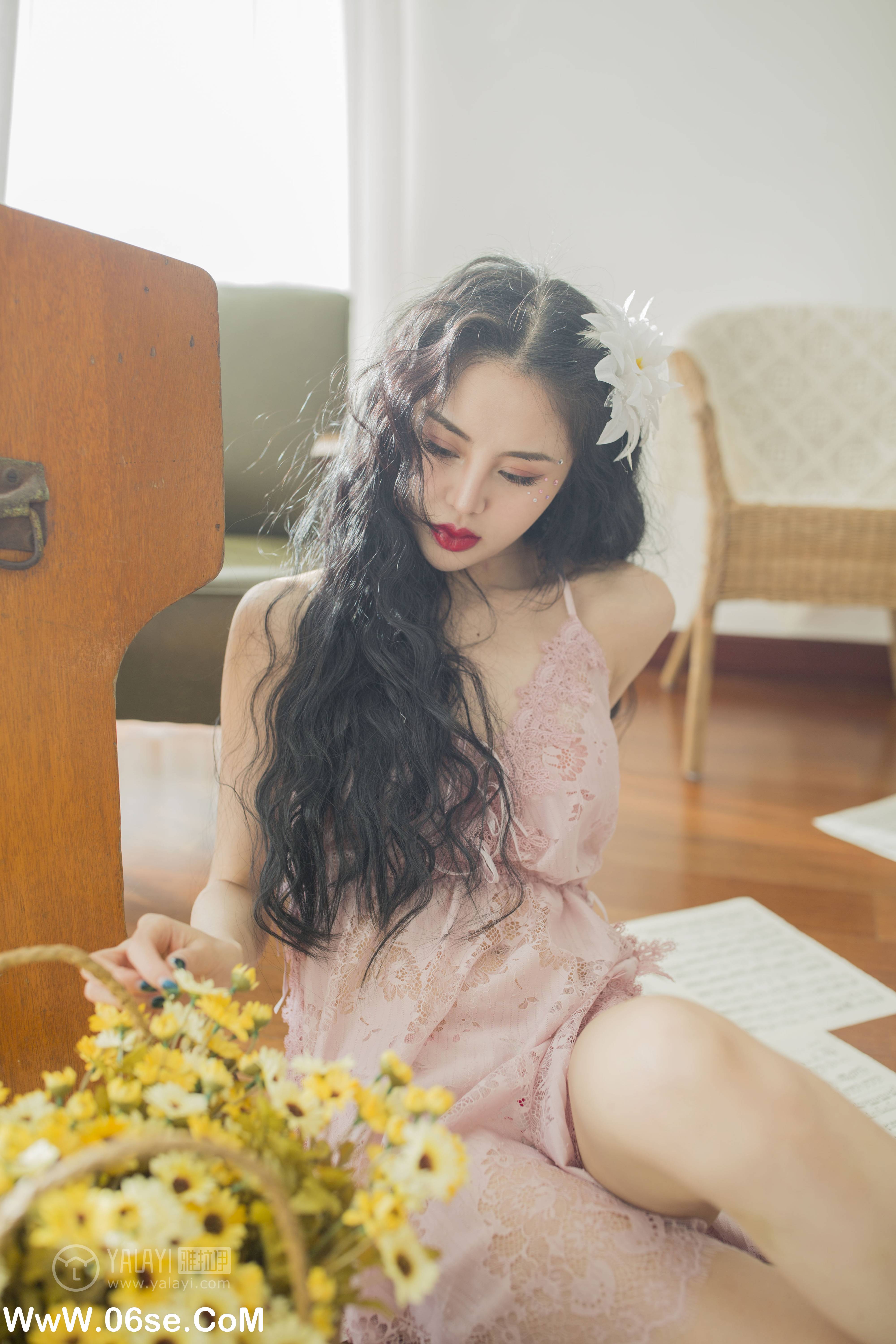 图片[20]-[YALAYI雅拉伊] NO.150 橘色的暖阳花 凉儿-六色网