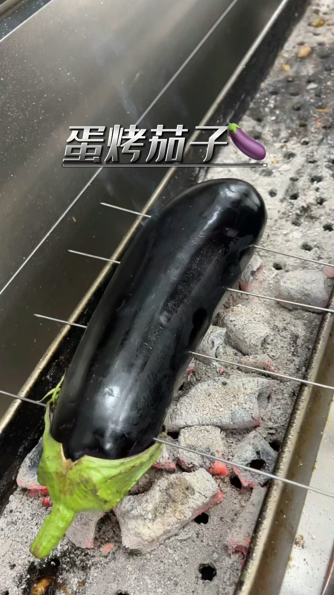 烧烤技术烤茄子
