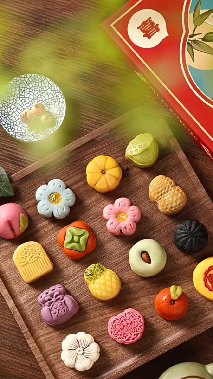 中式糕点摆台订婚宴专用喜饼甜品台摆盘点心桃花酥礼盒