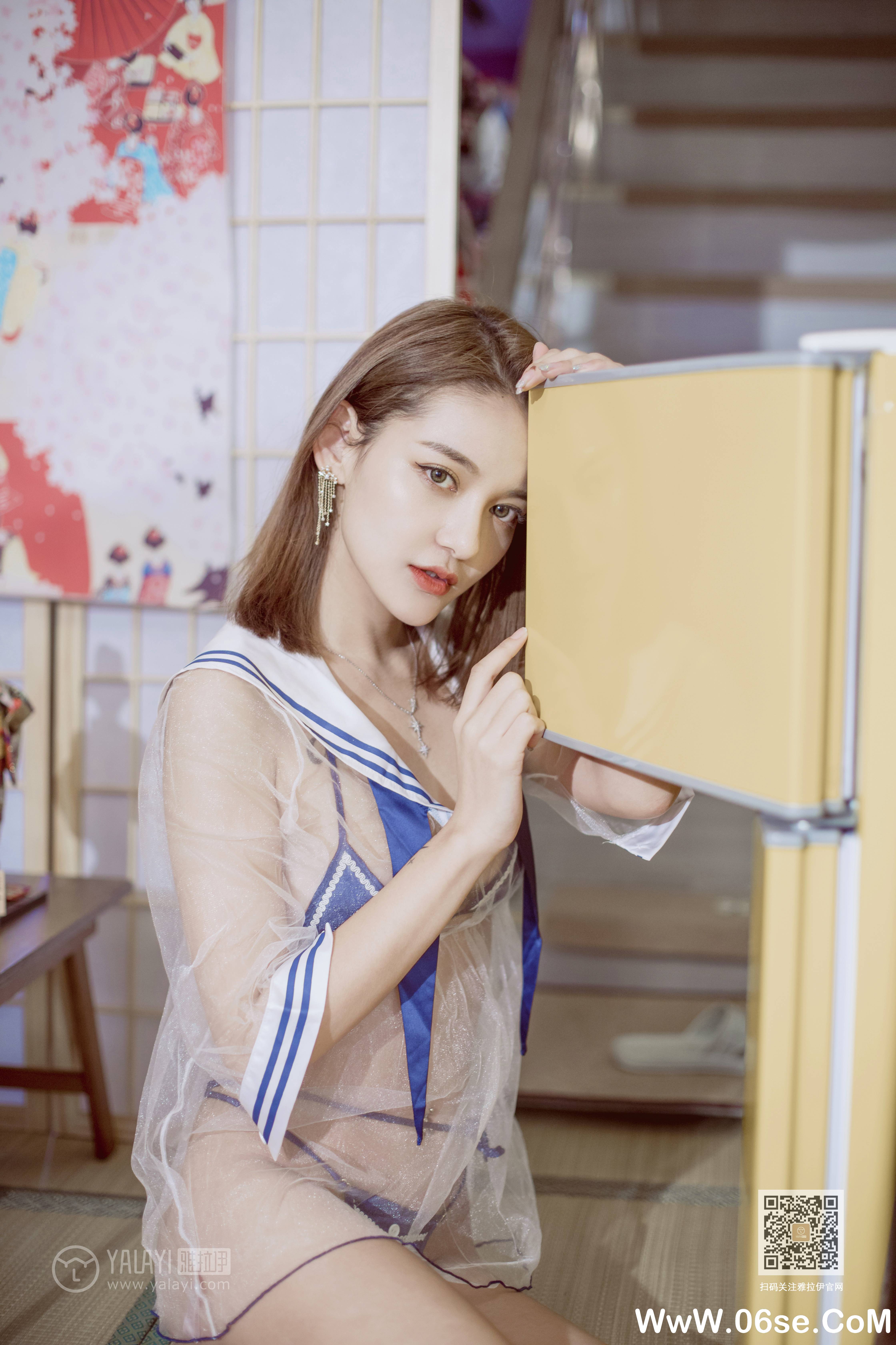 图片[26]-[YALAYI雅拉伊] 2020.02.15 NO.545 刘子炀《情趣水手服》[41P+1P611M]-六色网