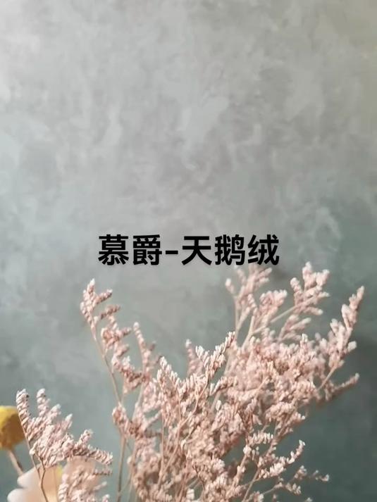 慕爵艺术涂料-天鹅绒
