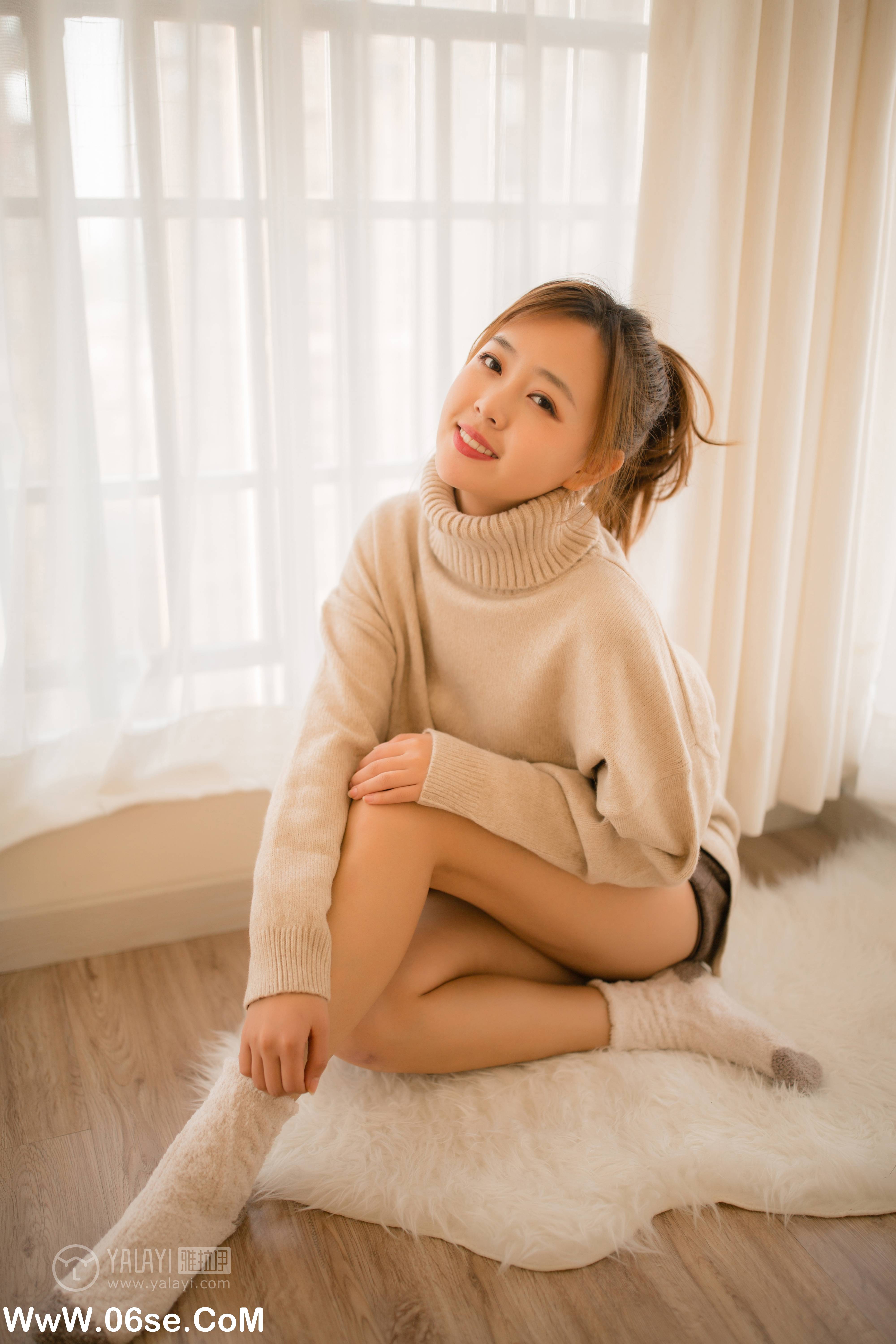 图片[50]-[YALAYI雅拉伊] NO.152 亲爱的同居女友 张雨青-六色网