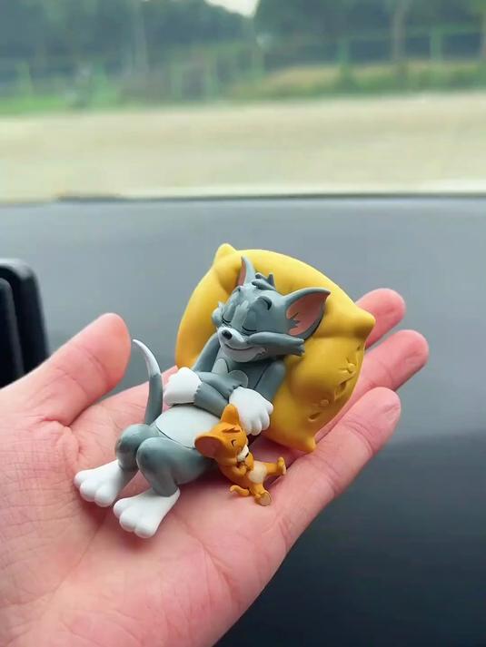 汽车摆件 车载摆件 车饰 汽车网红摆件 汤姆杰瑞