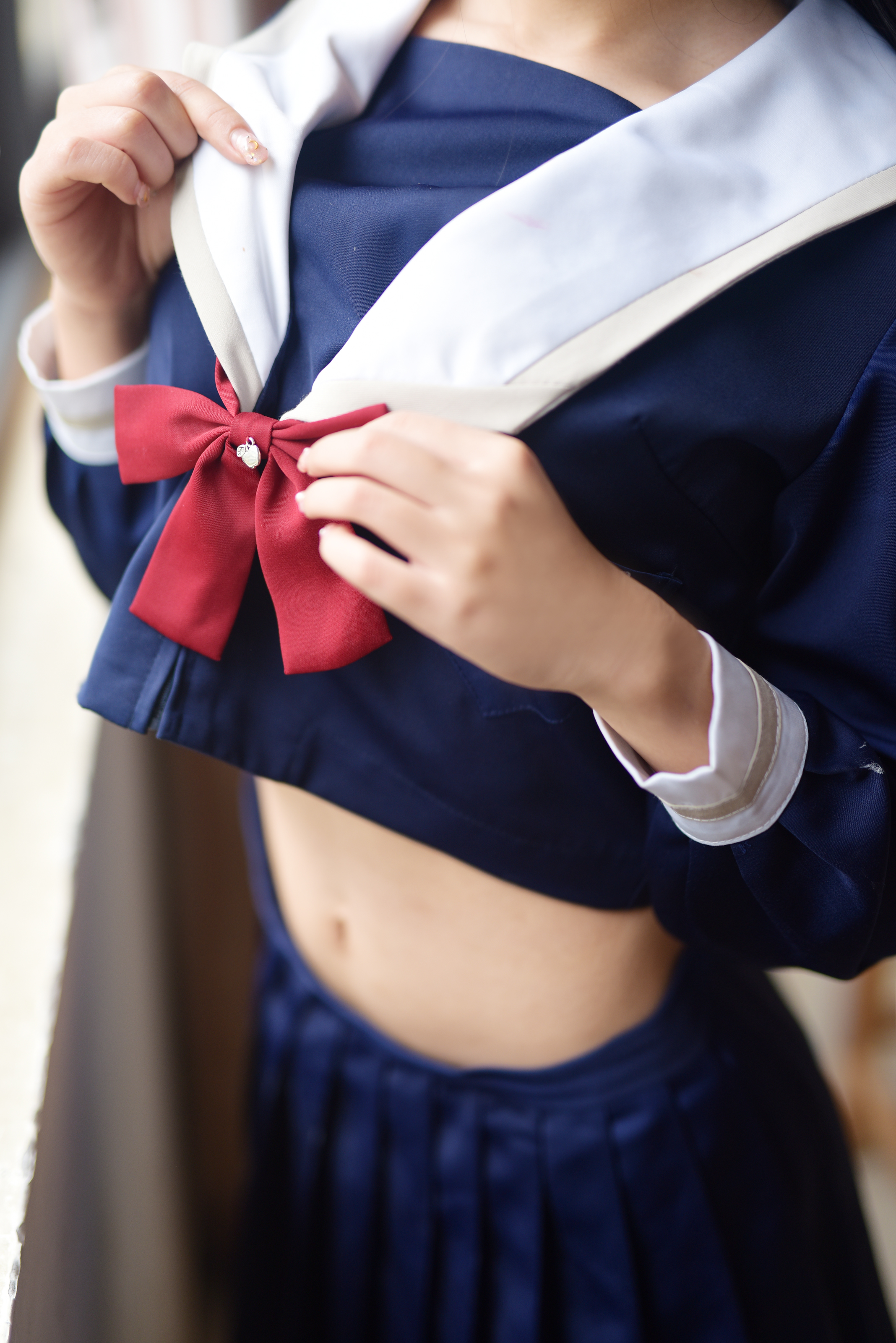 图片[10]-九曲Jean NO.001 – JK露脐制服[30P113M]-六色网