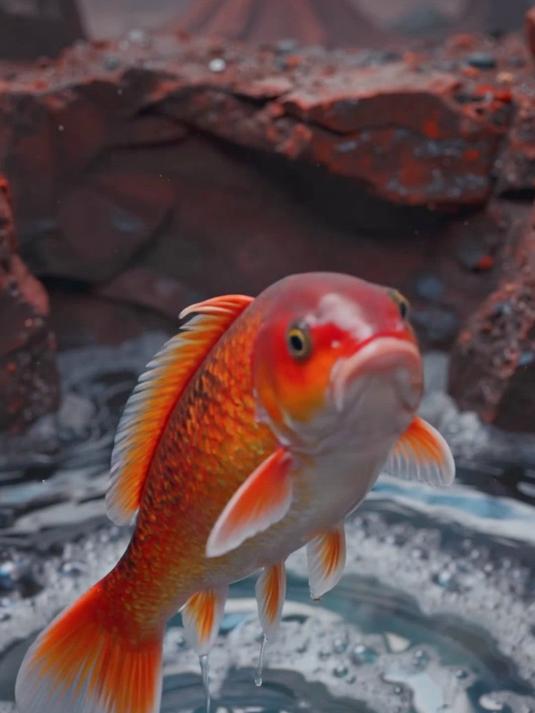 动漫鲤鱼历险记:小美的温柔,像春日里的暖阳